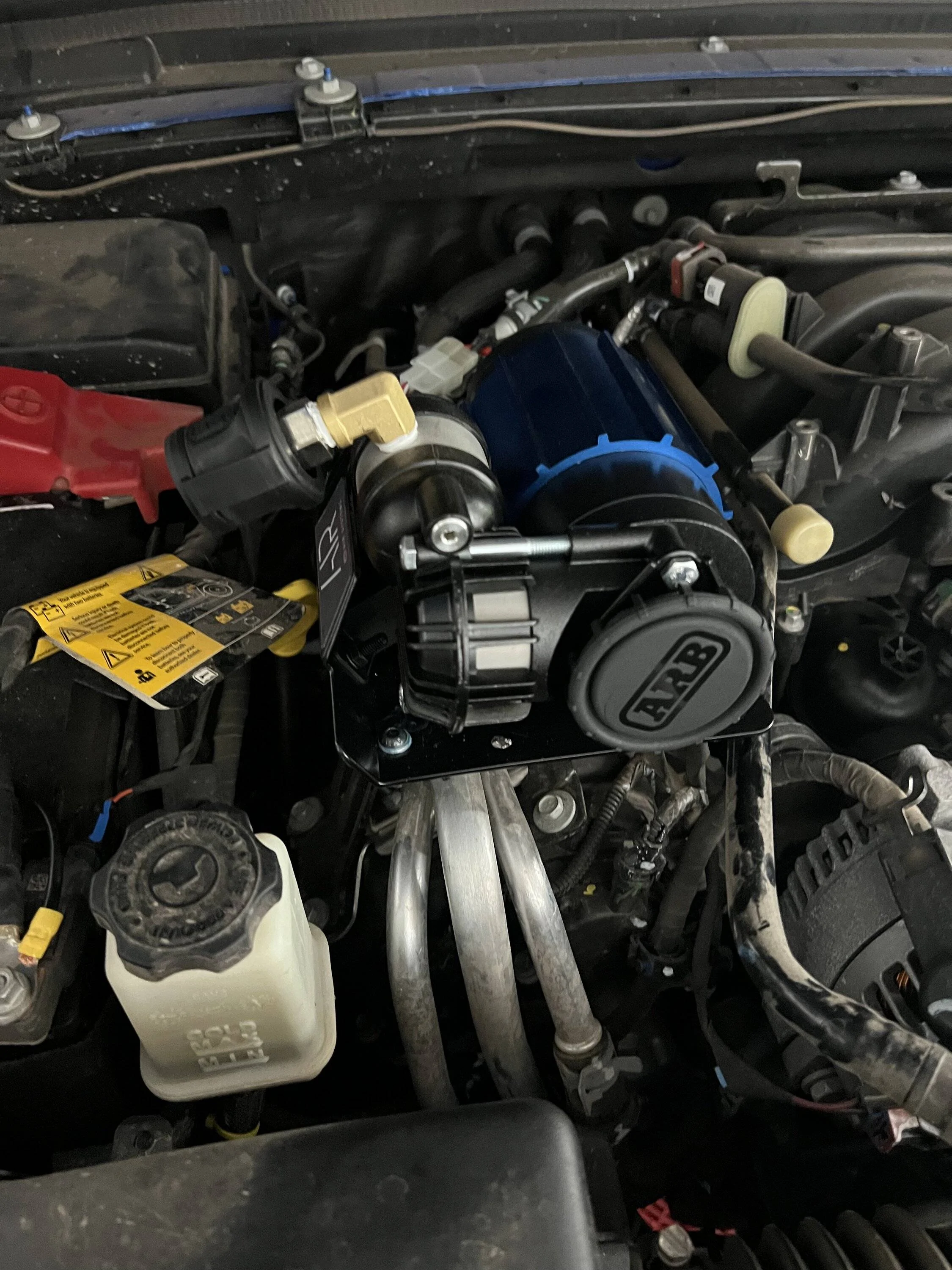 Jeep Gladiator Under-Hood ARB Mounting on New (2022+) JTs EA30604F-6255-4516-A9C6-103DF2C6CDA0
