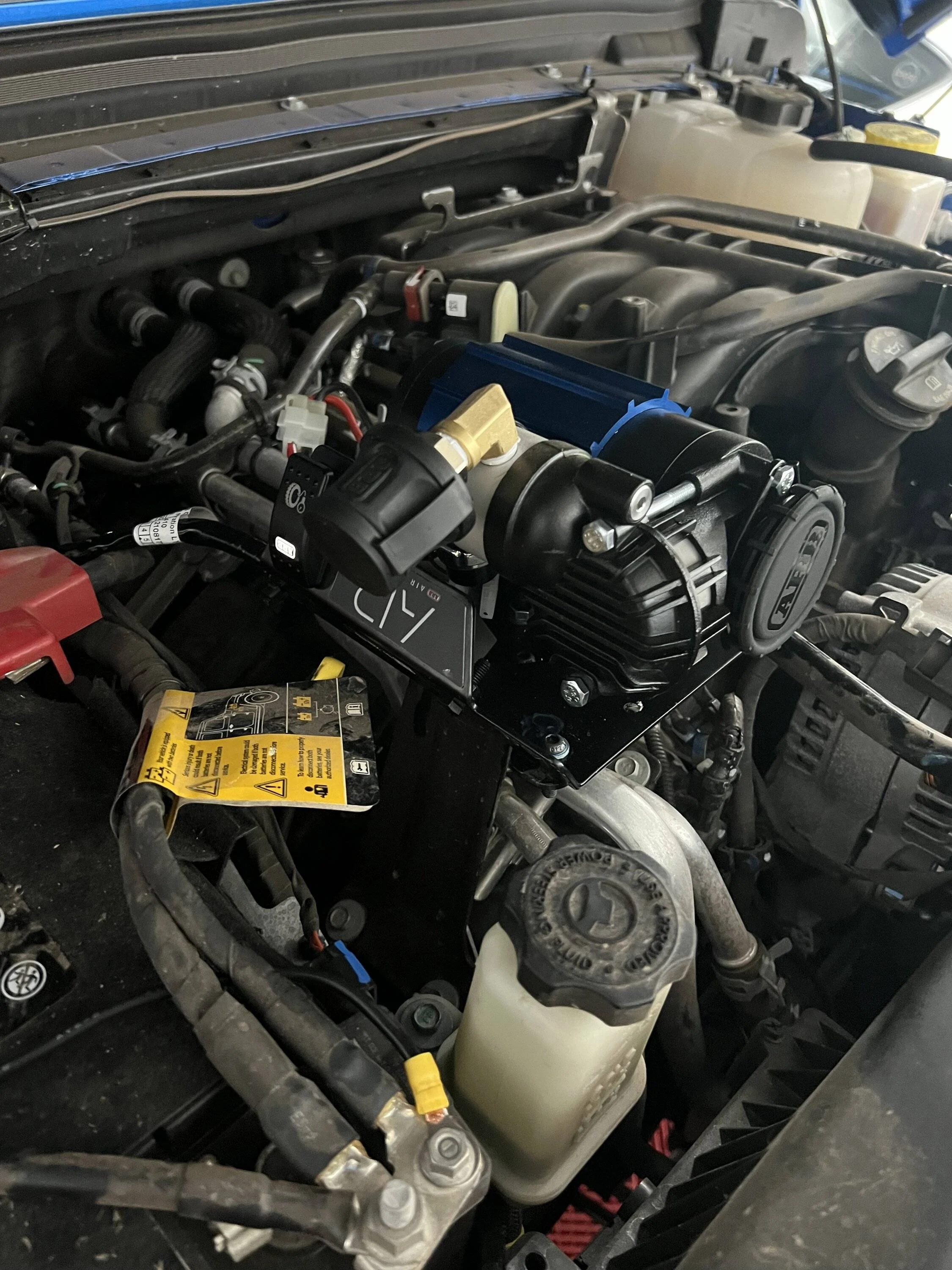 Jeep Gladiator Under-Hood ARB Mounting on New (2022+) JTs E2E4FA27-D807-426C-BF9F-8E88BA5F2223
