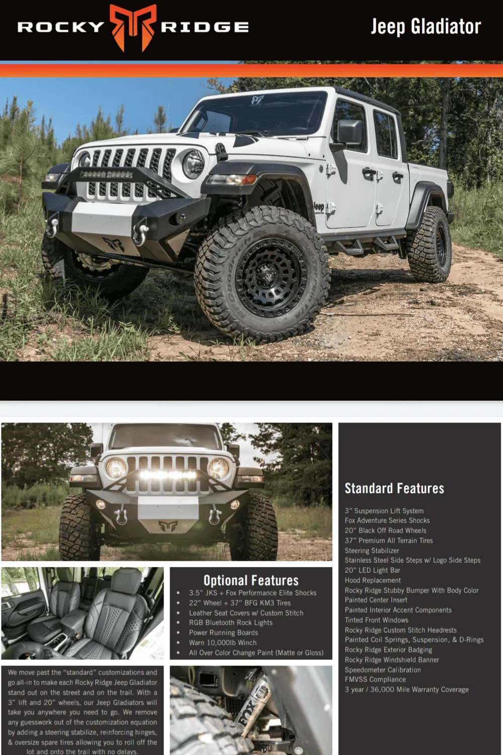 Jeep Gladiator 2022 Jeep Gladiator Rocky Ridge Edition Screenshot_20230116-095545