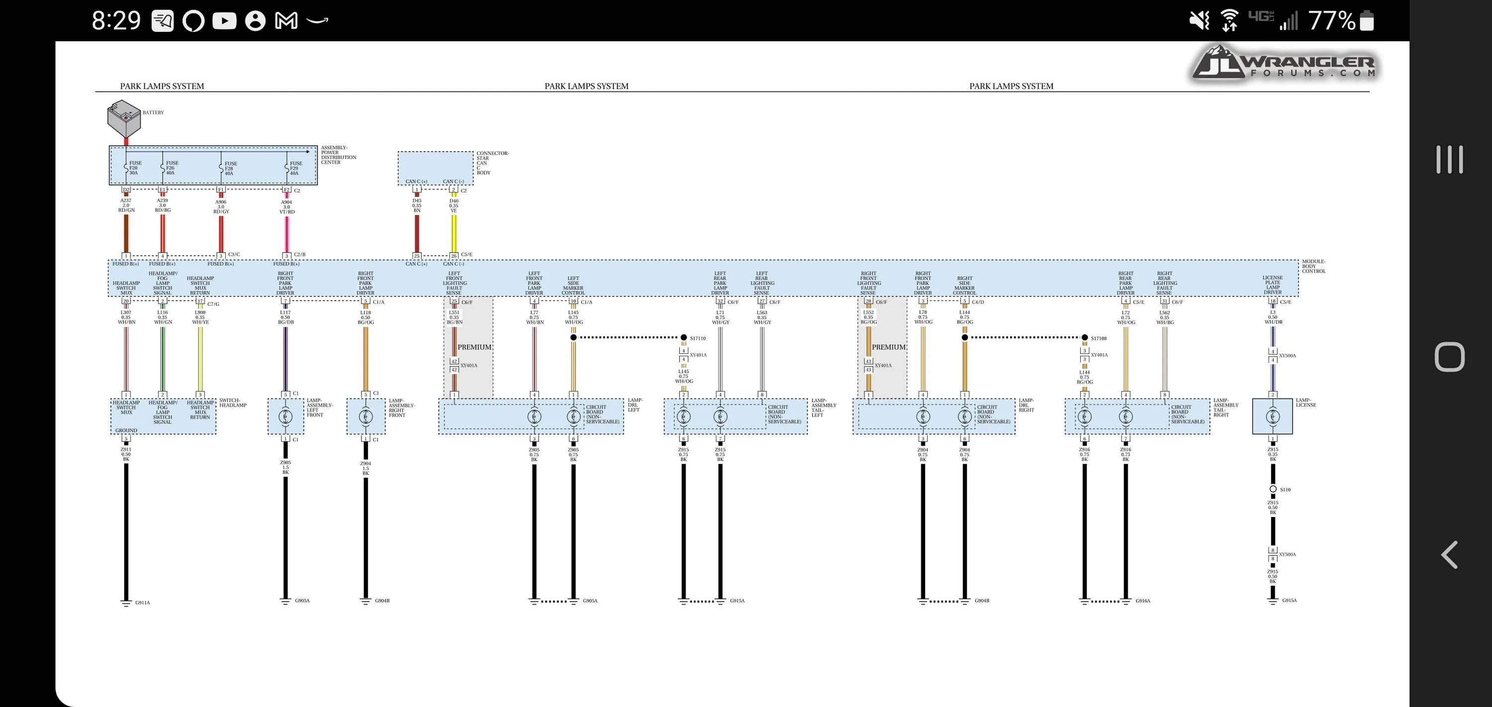 Jeep Gladiator What is this XY401 reference between the DRL harness and BCM? Screenshot_20230115-202941_OneDriv