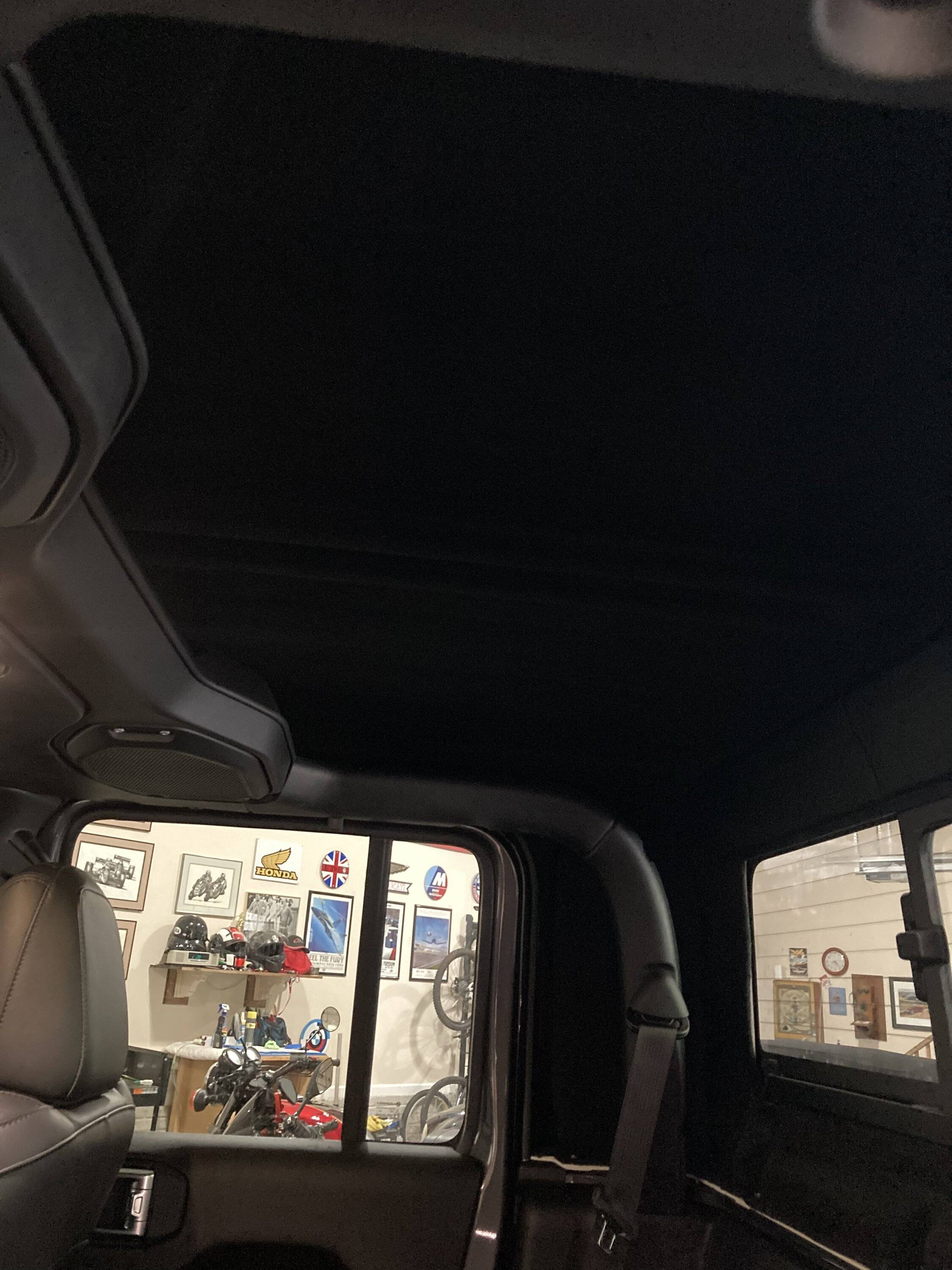 Jeep Gladiator Hardtop Headliner Opinions Needed CB180FBD-81E8-41F6-A89C-EEDC75A54AD1