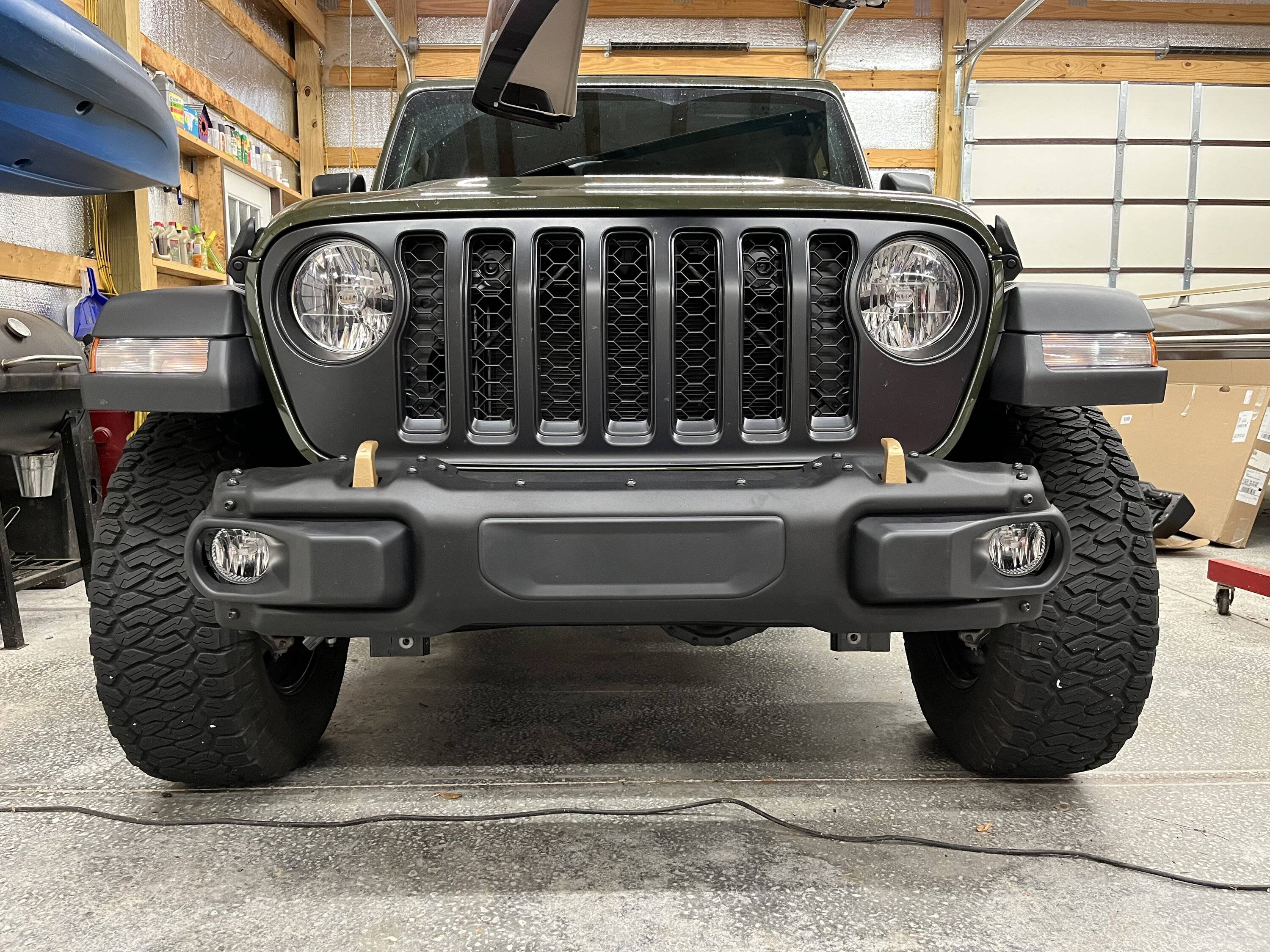 Jeep Gladiator JT plastic bumper swap to steel bumper 771A80E0-ABE2-465D-B02A-1A3741D8C094