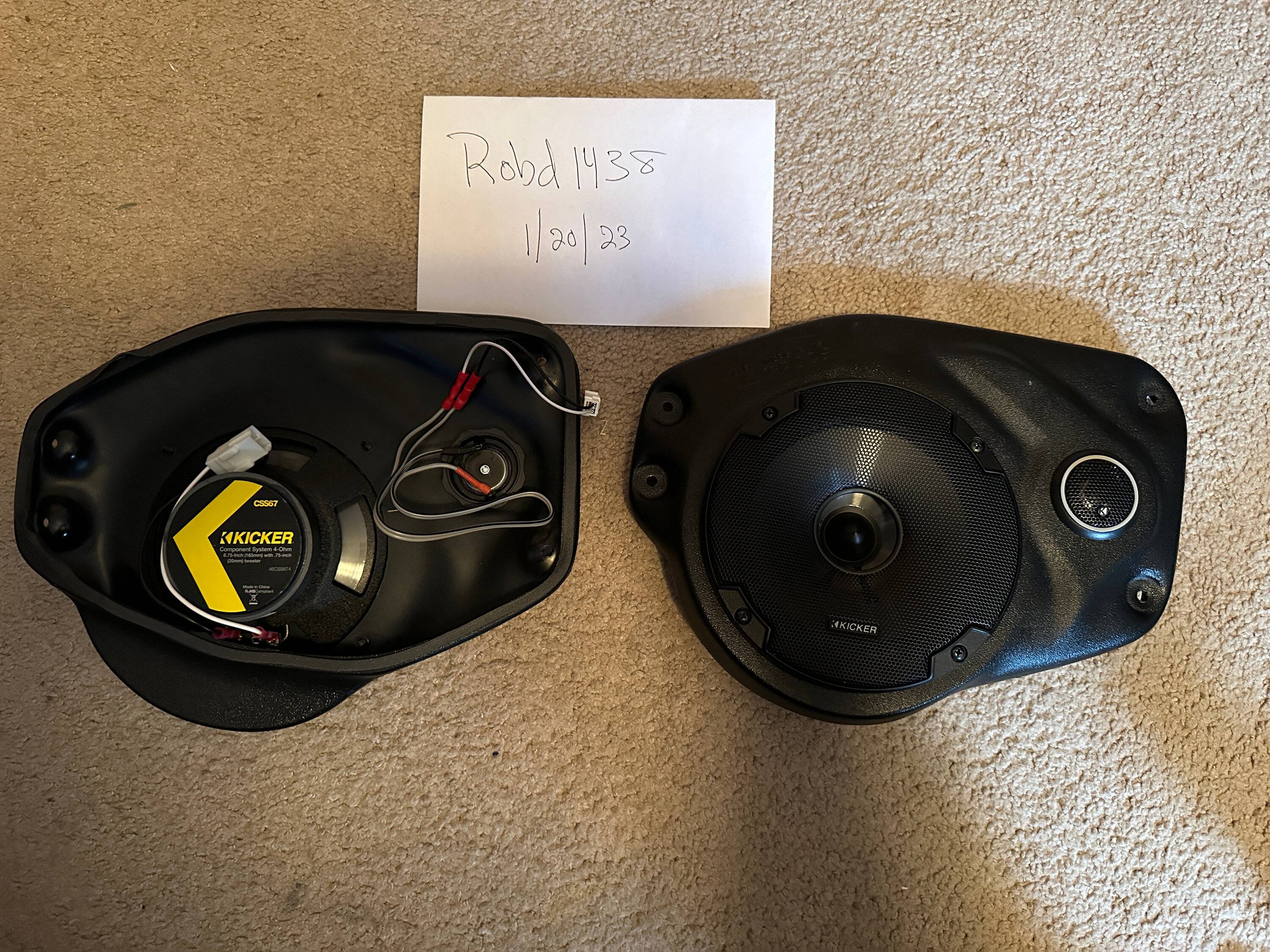 Jeep Gladiator Select Increments JL/JT Speaker Pods with Kicker Components IMG_1756