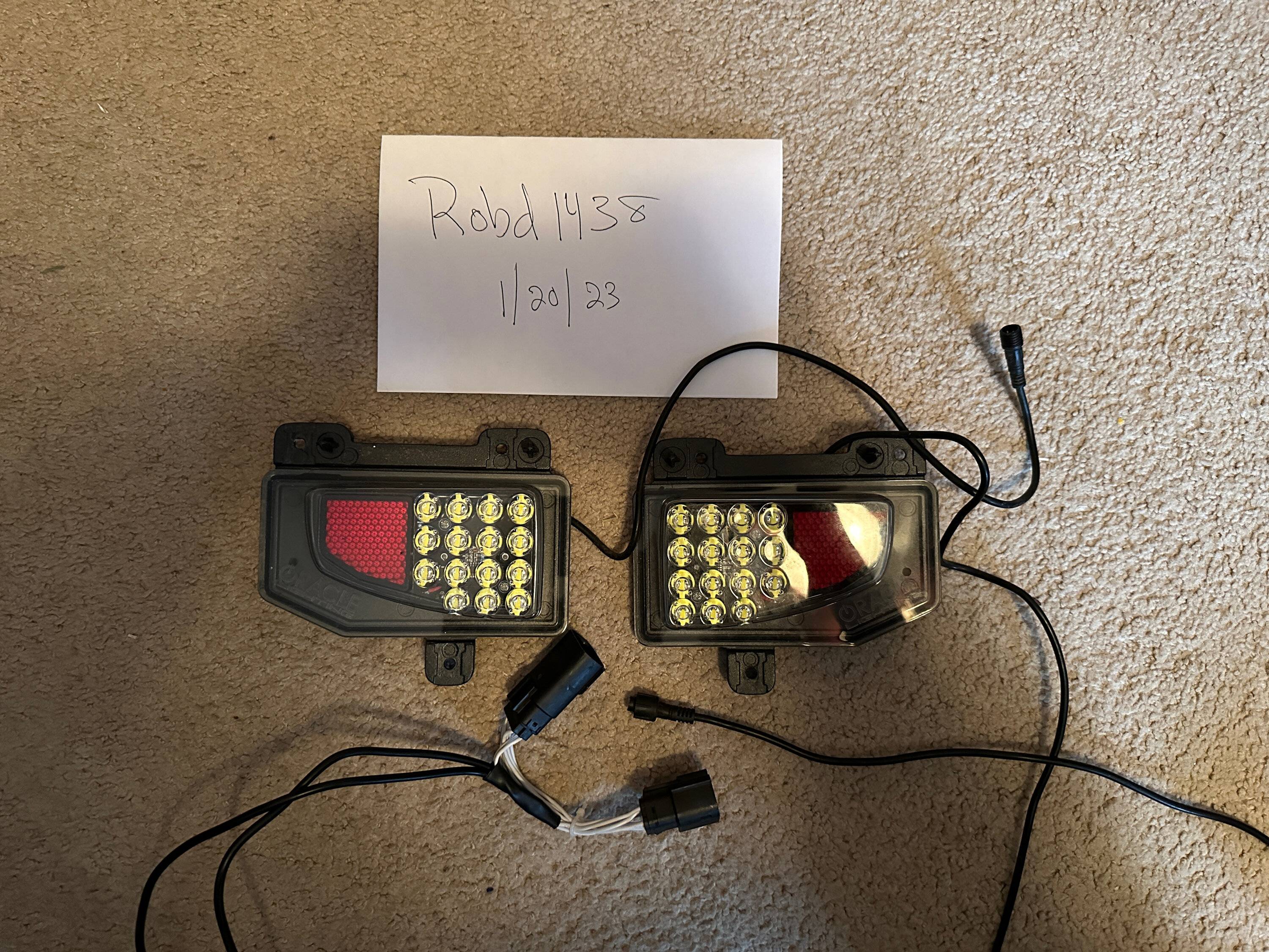 Jeep Gladiator Oracle LED reverse lights IMG_1758