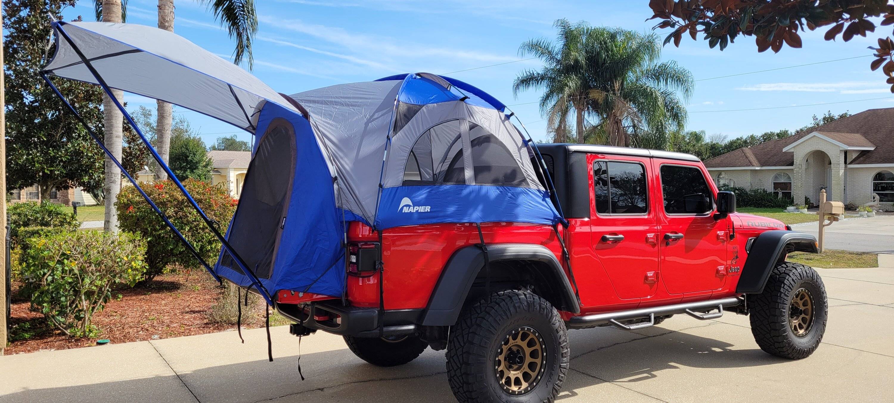 Jeep Gladiator Napier Sportz Truck Bed Tent Model 57 20230120_134053
