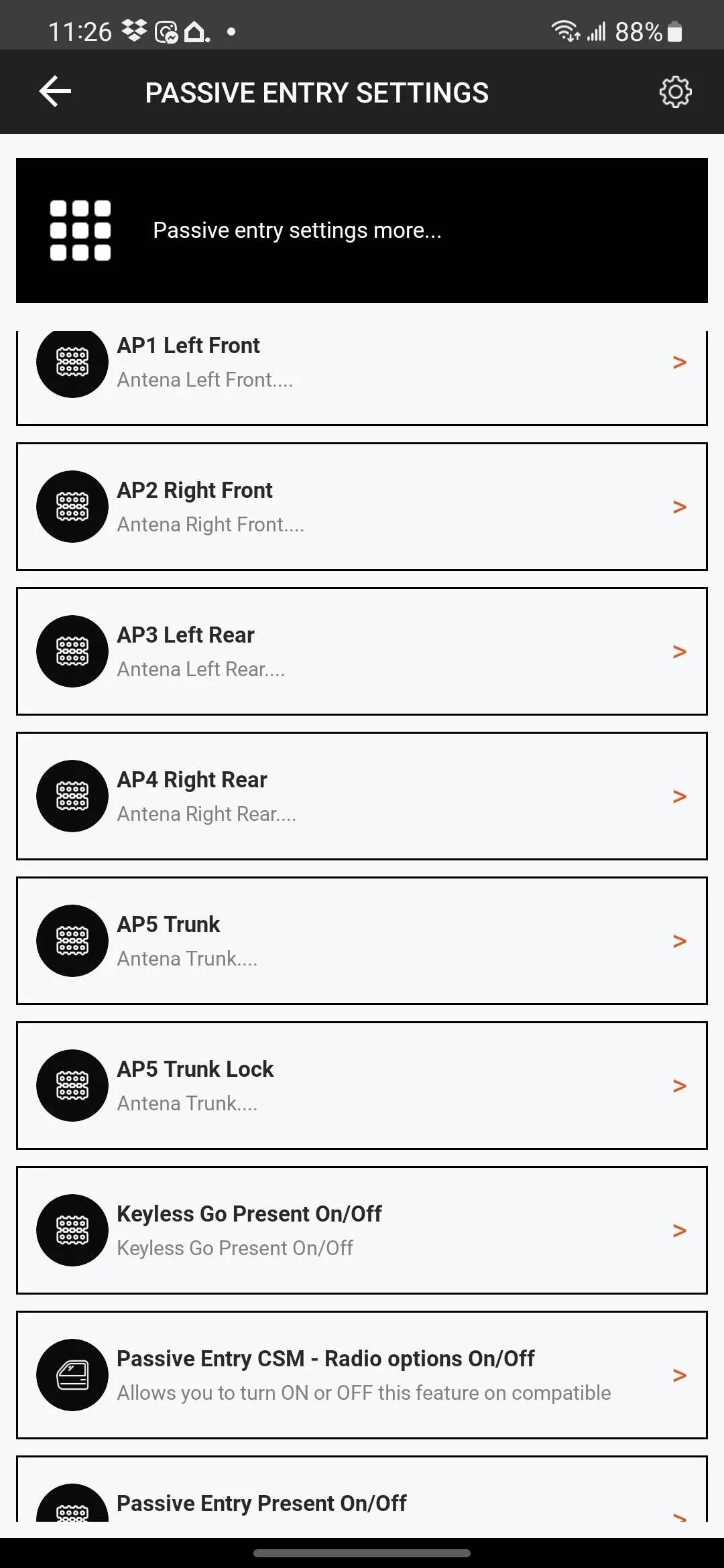 Jeep Gladiator Passive Entry / Proximity Keyless Door Entry Install - Success!!! Screenshot_20230121_112604_OBD JScan