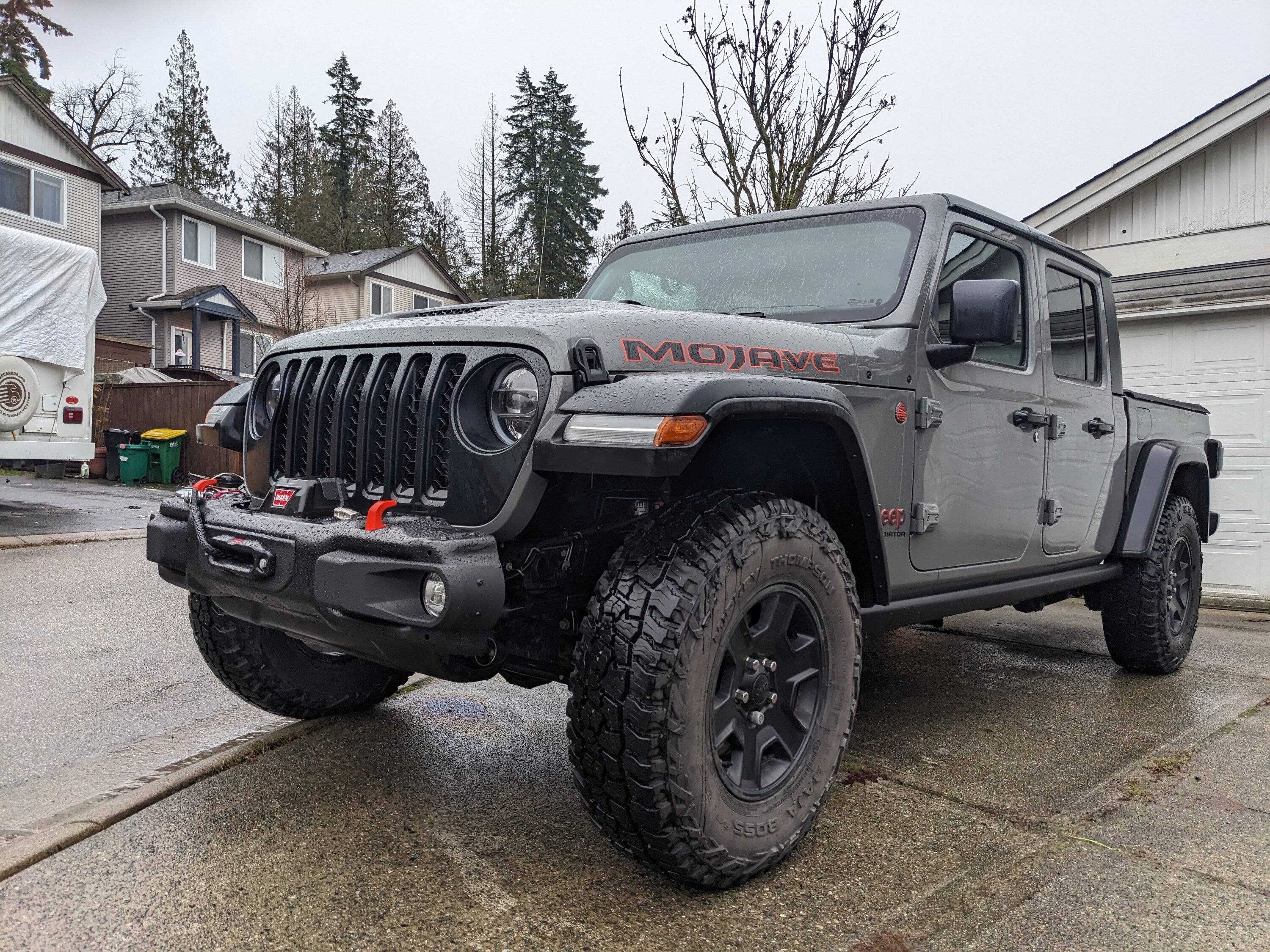 Jeep Gladiator What the heck is this?  Is this real?  Aluminum Rubicon 3 piece bumper... PXL_20230121_195542003