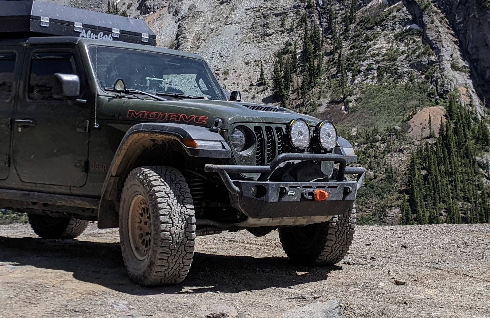 Jeep Gladiator Quadratec QRC Front Bumper Questions Jave Imogene Pass (2)