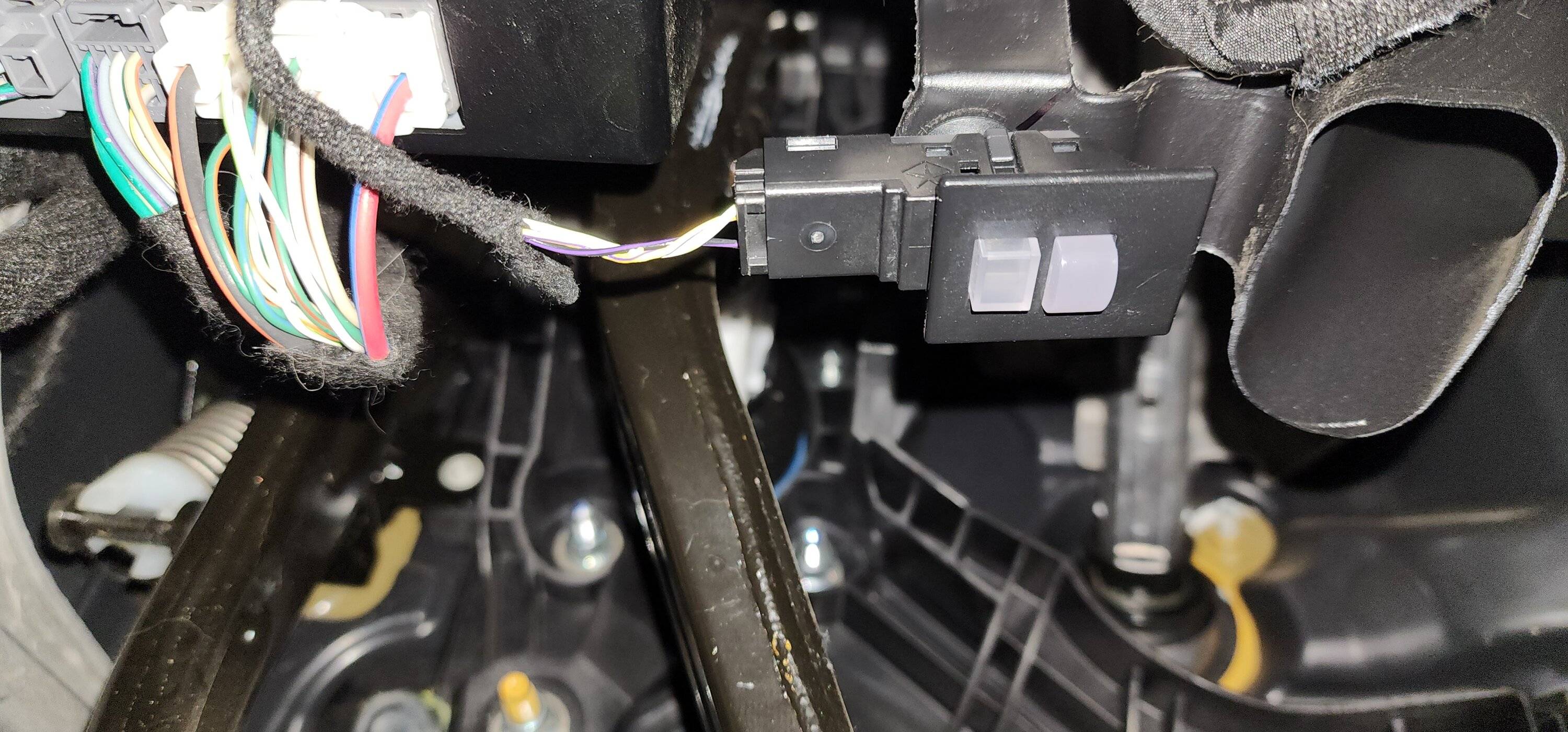 Jeep Gladiator Rock light tapped courtesy lights blink 20230124_124617