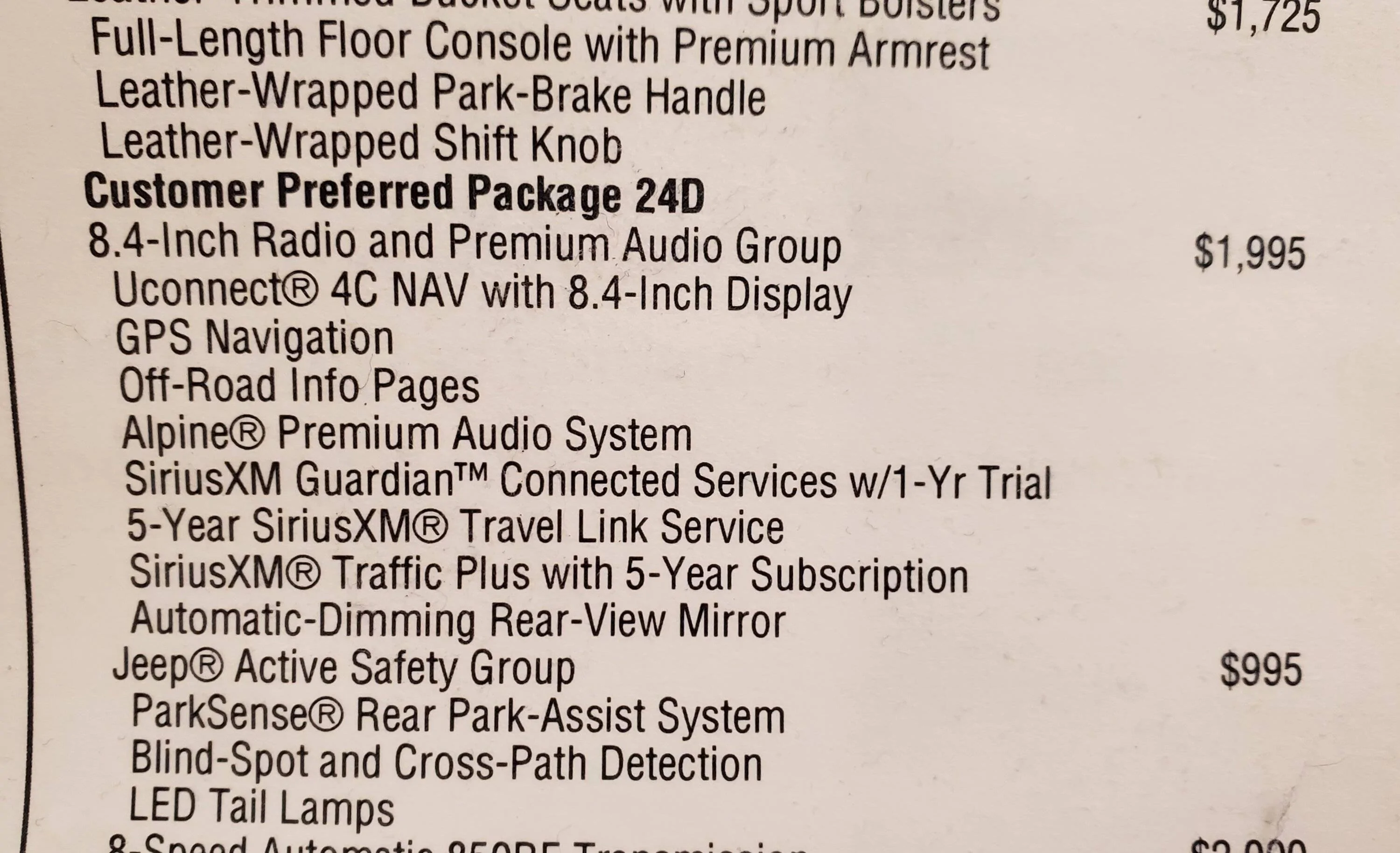 Jeep Gladiator Jeep Releases Off Road Group for Gladiator Sport 20230125_063135