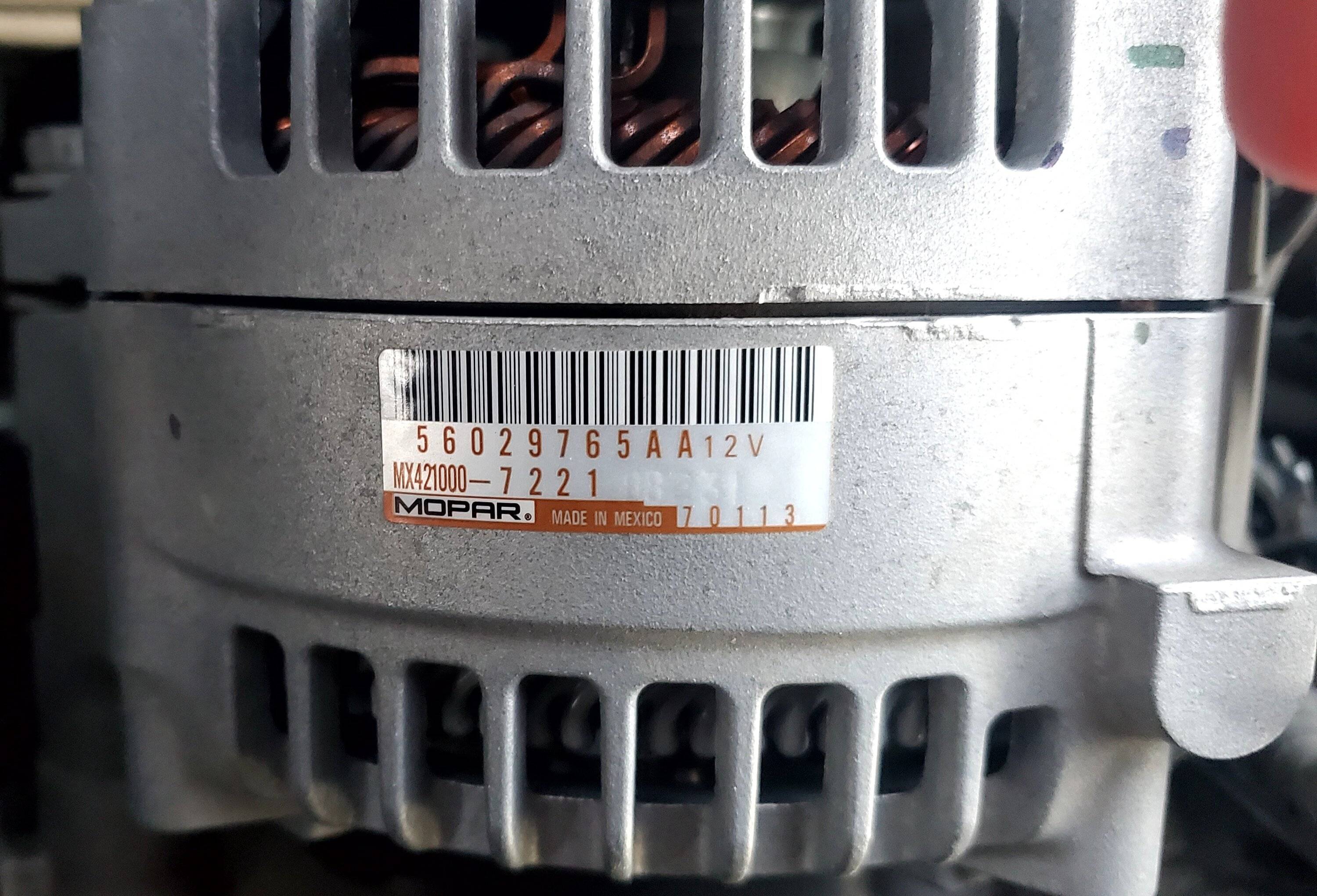 Jeep Gladiator Any issue putting the 850w fan on with the base alternator? 20230125_064304