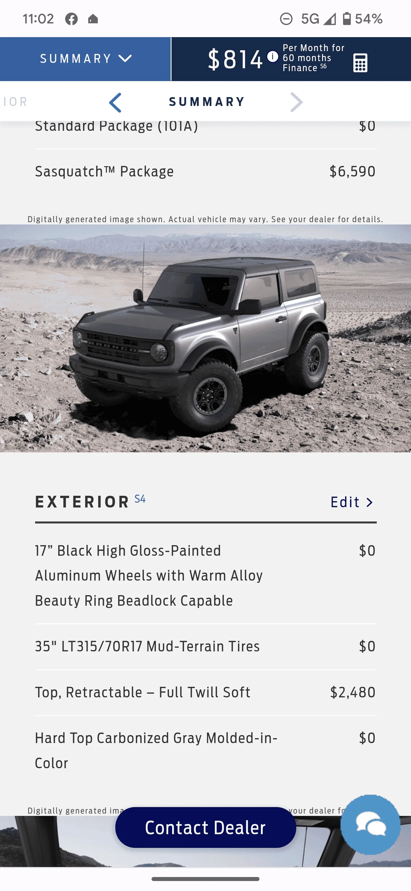 Jeep Gladiator Ford Offers Bronco Downgrade Incentive Screenshot_20230125-110202