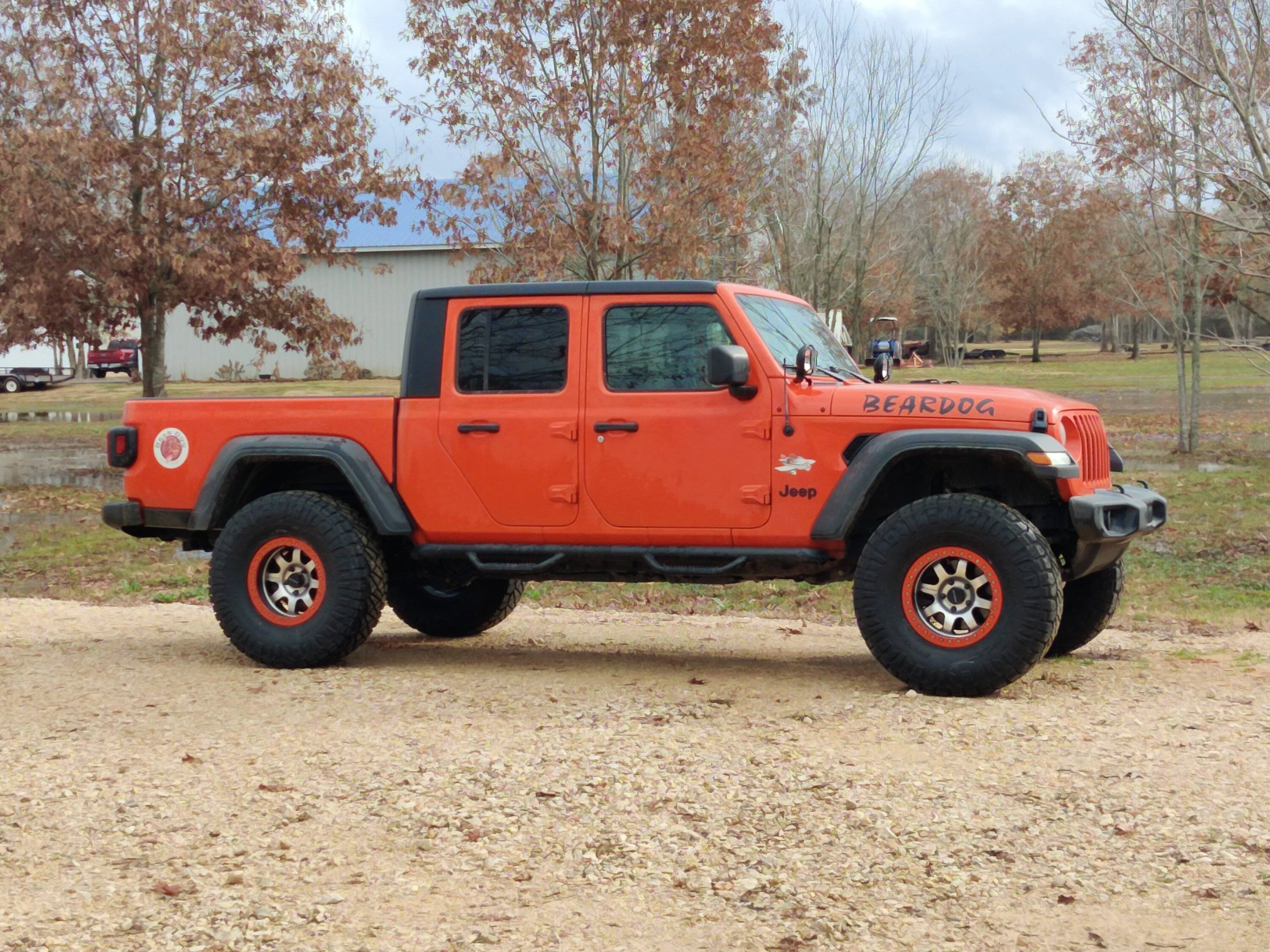 Jeep Gladiator Finally, beadlocks... BearDog-JT