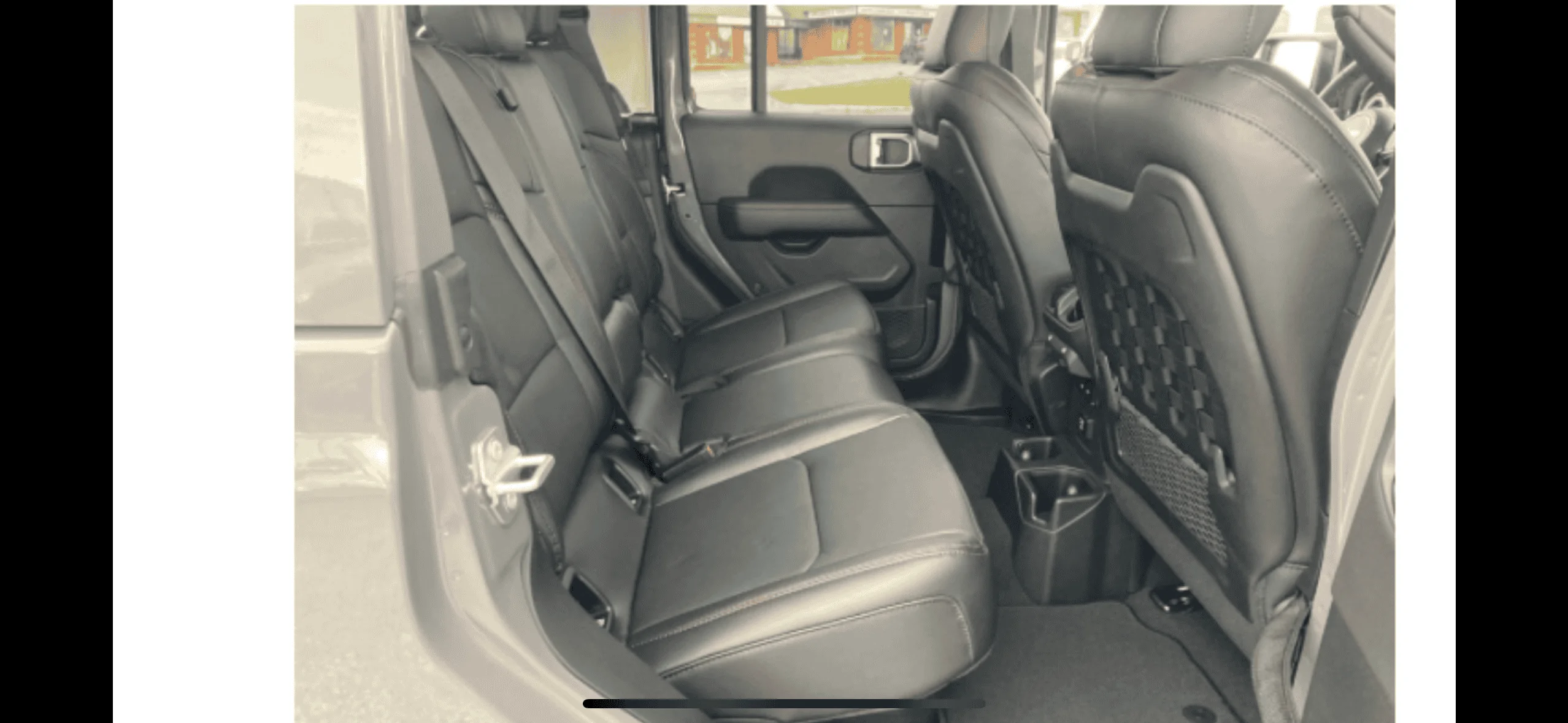 Jeep Gladiator 2023 Gladiator Rubicon without plastic molle panel behind driver and passenger seat? 9FC20429-6AE8-43E2-B294-3BDF983A8403