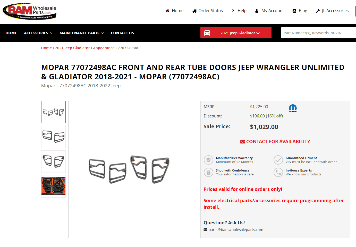 Jeep Gladiator Don't Open Your Email From Quadratec! (It'll Cost You) 1674833586713