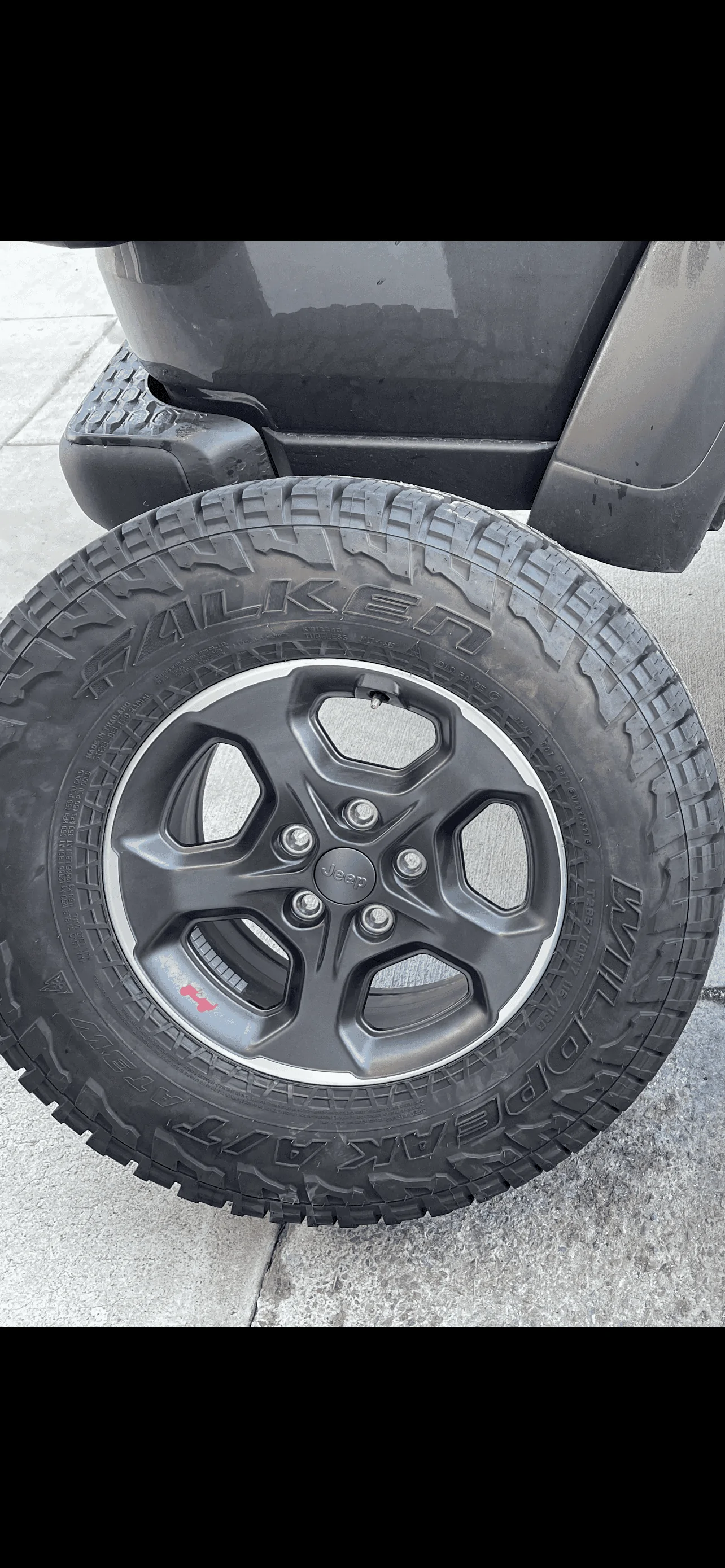 Jeep Gladiator 2022 Jeep Gladiator Rubicon Tires for sale - $700 obo 087F551E-BA67-468C-B654-2B7D040CB62E