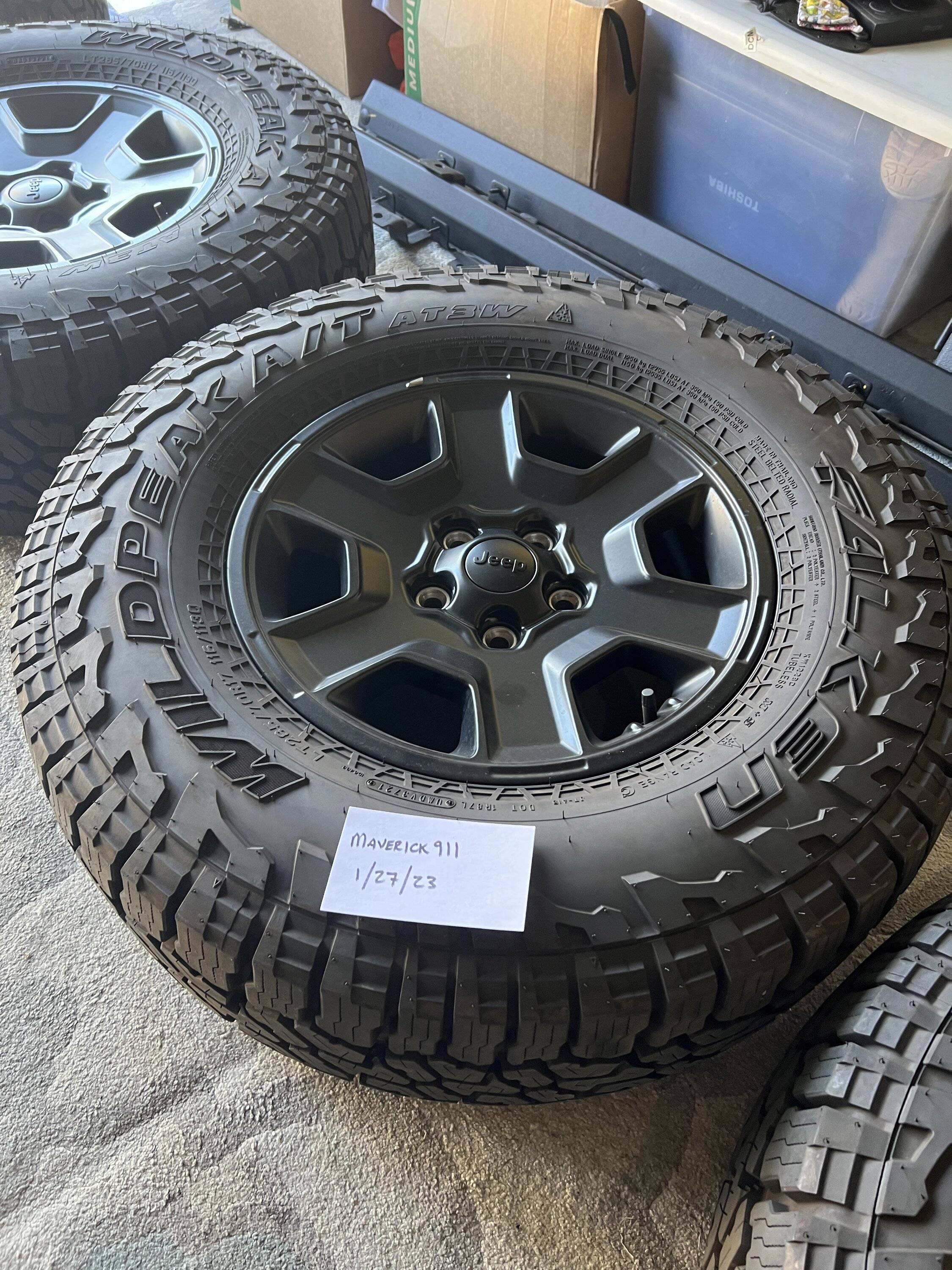 Jeep Gladiator Mojave wheels with Falken Wildpeaks F58B8FB6-6BC2-431B-990B-2DF883C66D9B