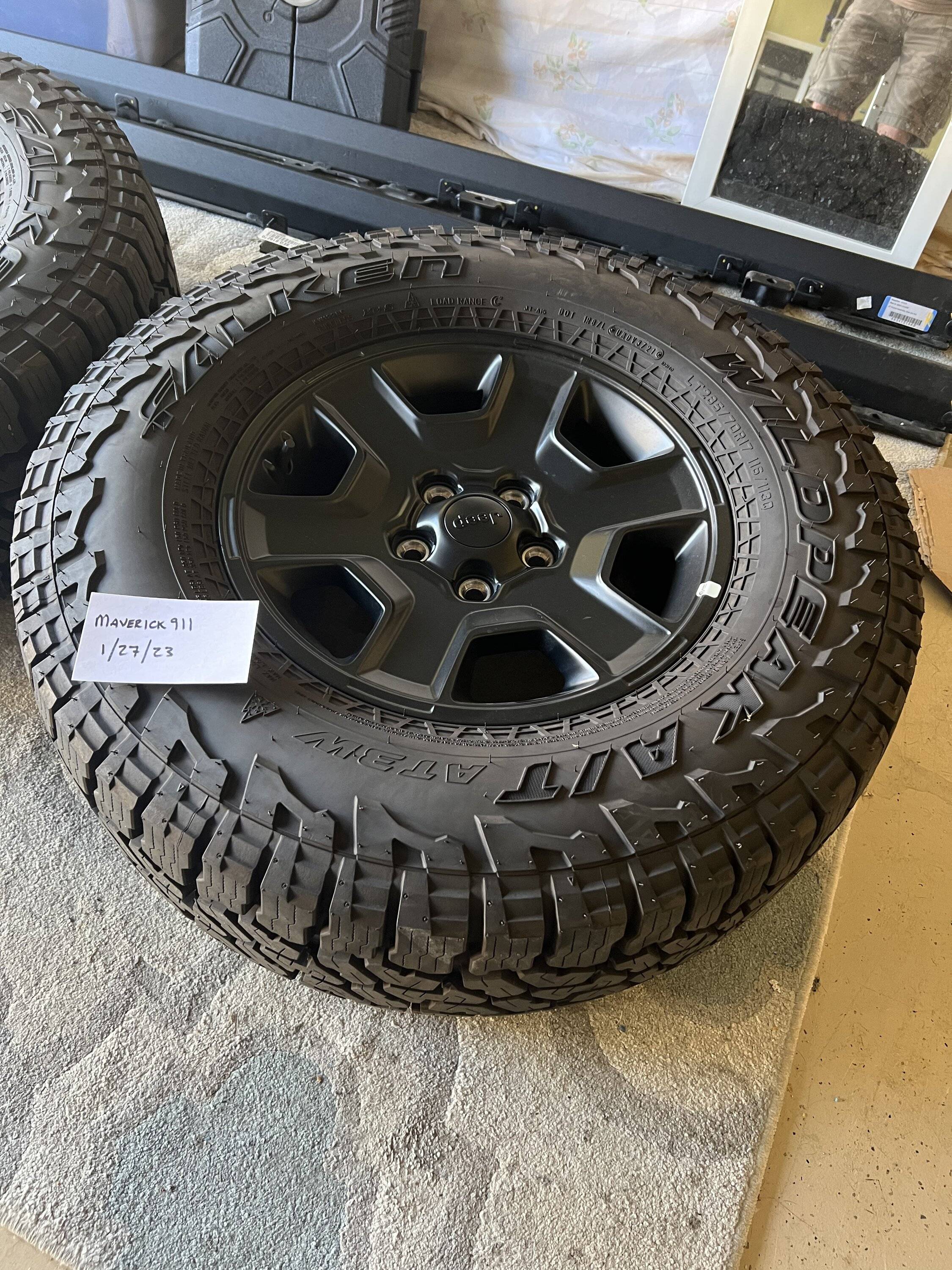 Jeep Gladiator Mojave wheels with Falken Wildpeaks 57B42B27-0A35-498A-A1B5-03C557C4D7C6