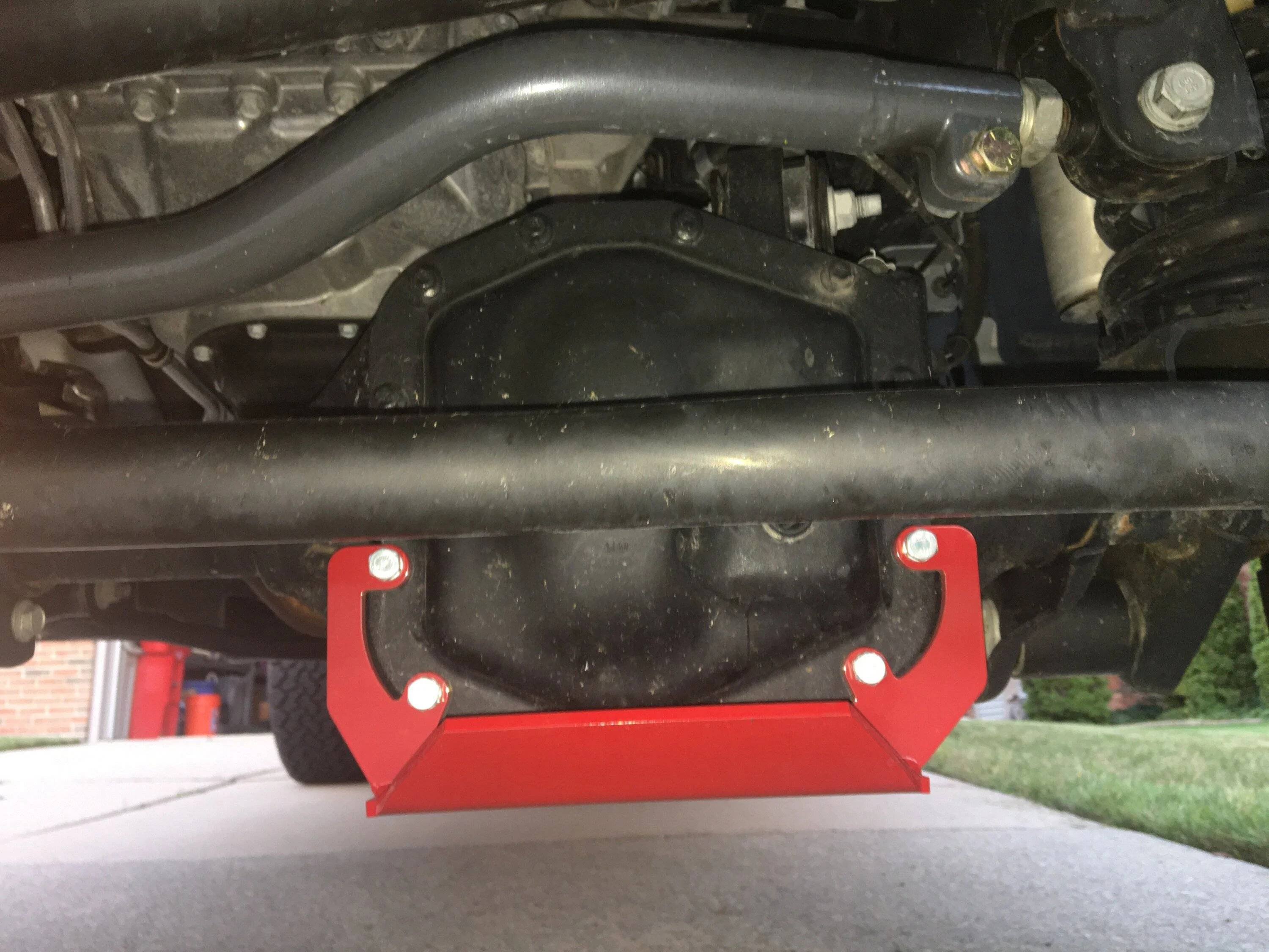 Jeep Gladiator How are you protecting diffs? Front Glide plate 2