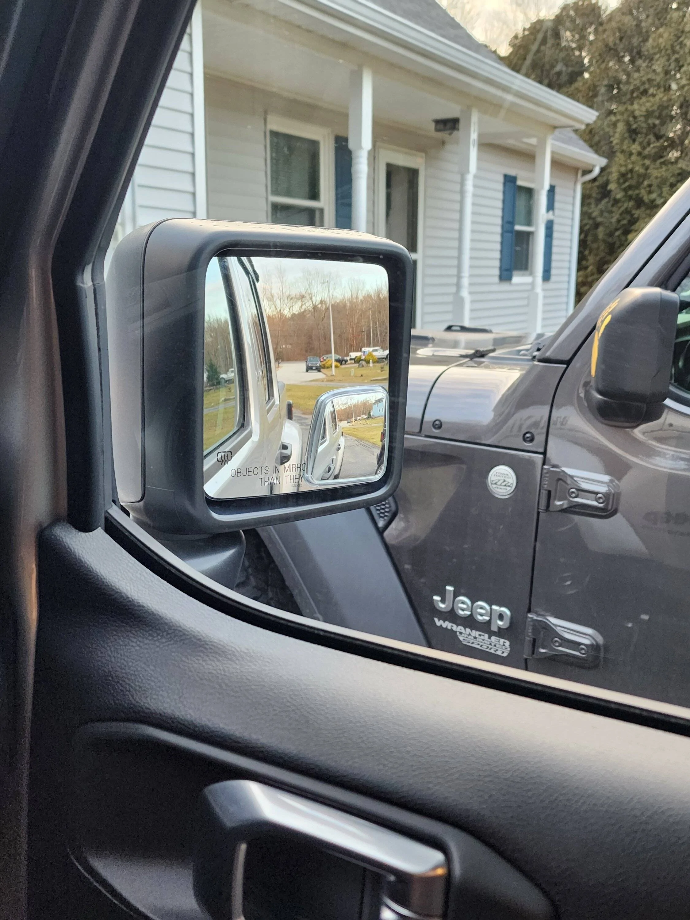 Jeep Gladiator Blind spot mirror recommendations? 20230128_073718