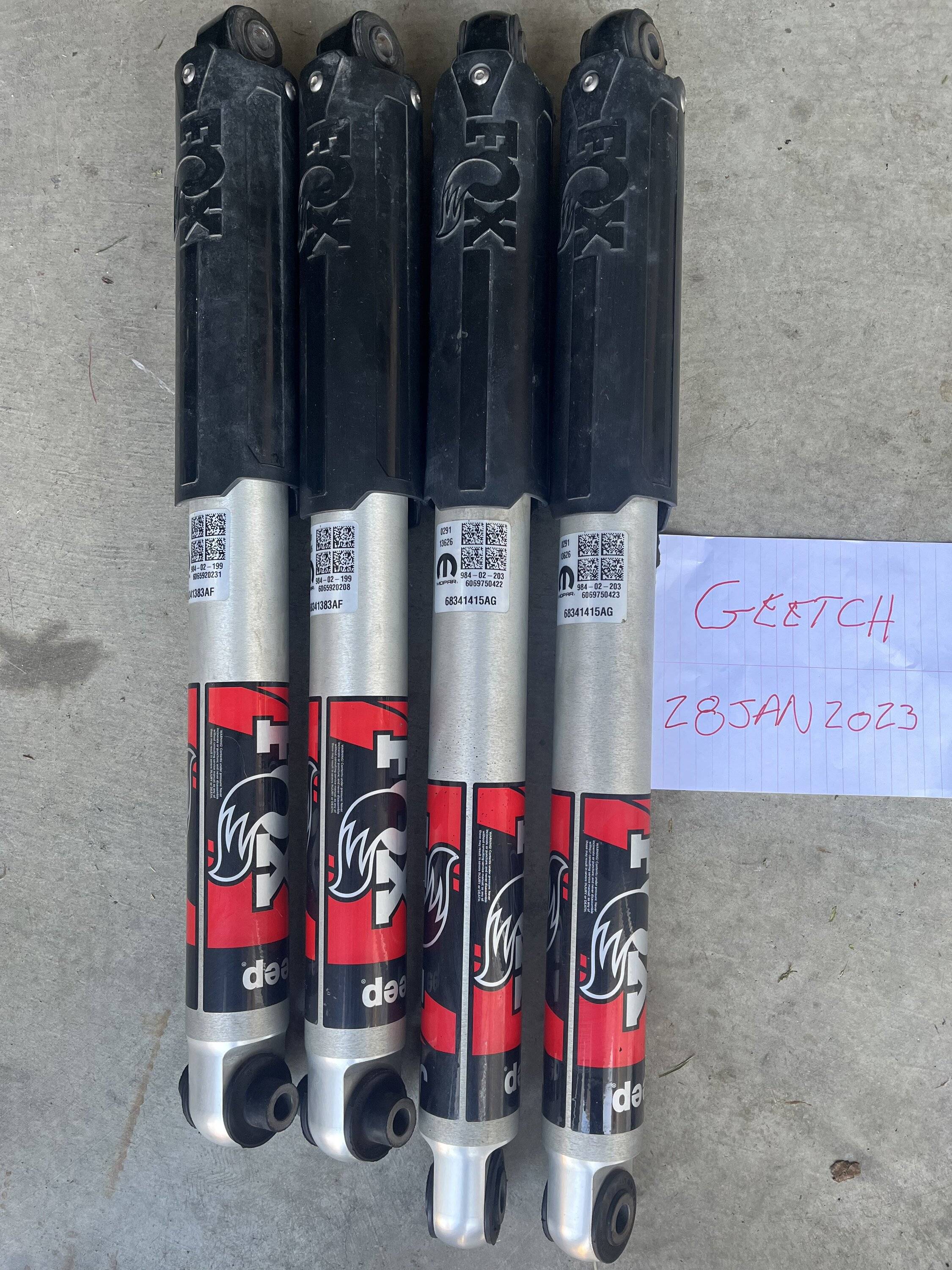 Jeep Gladiator OEM Rubicon Shocks 74CABA8A-CF2A-4ACF-AA81-54779D7B820F