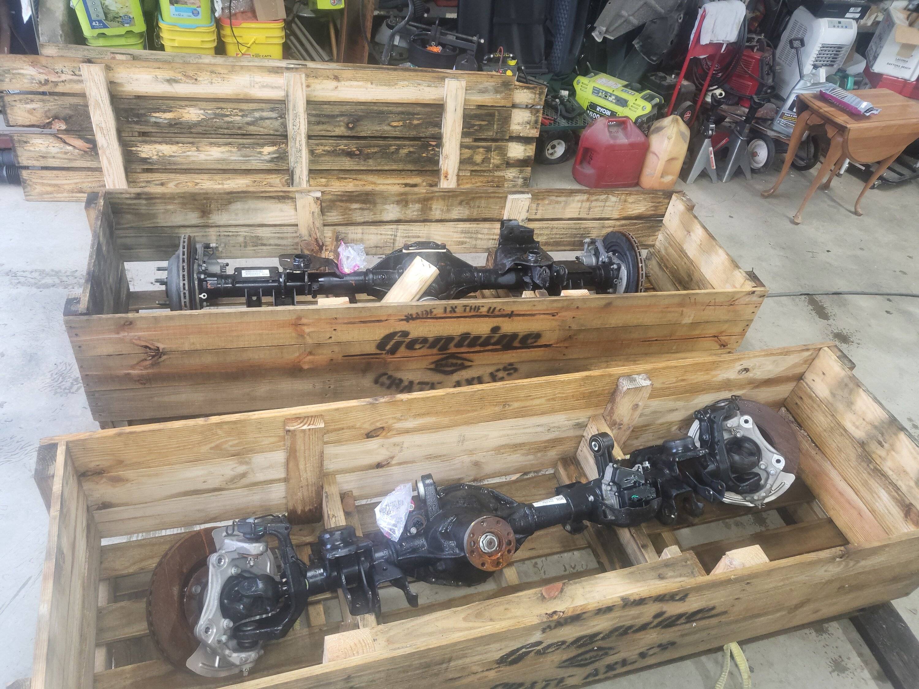 Jeep Gladiator I Scored Some Semi Built Axles 20230129_114758