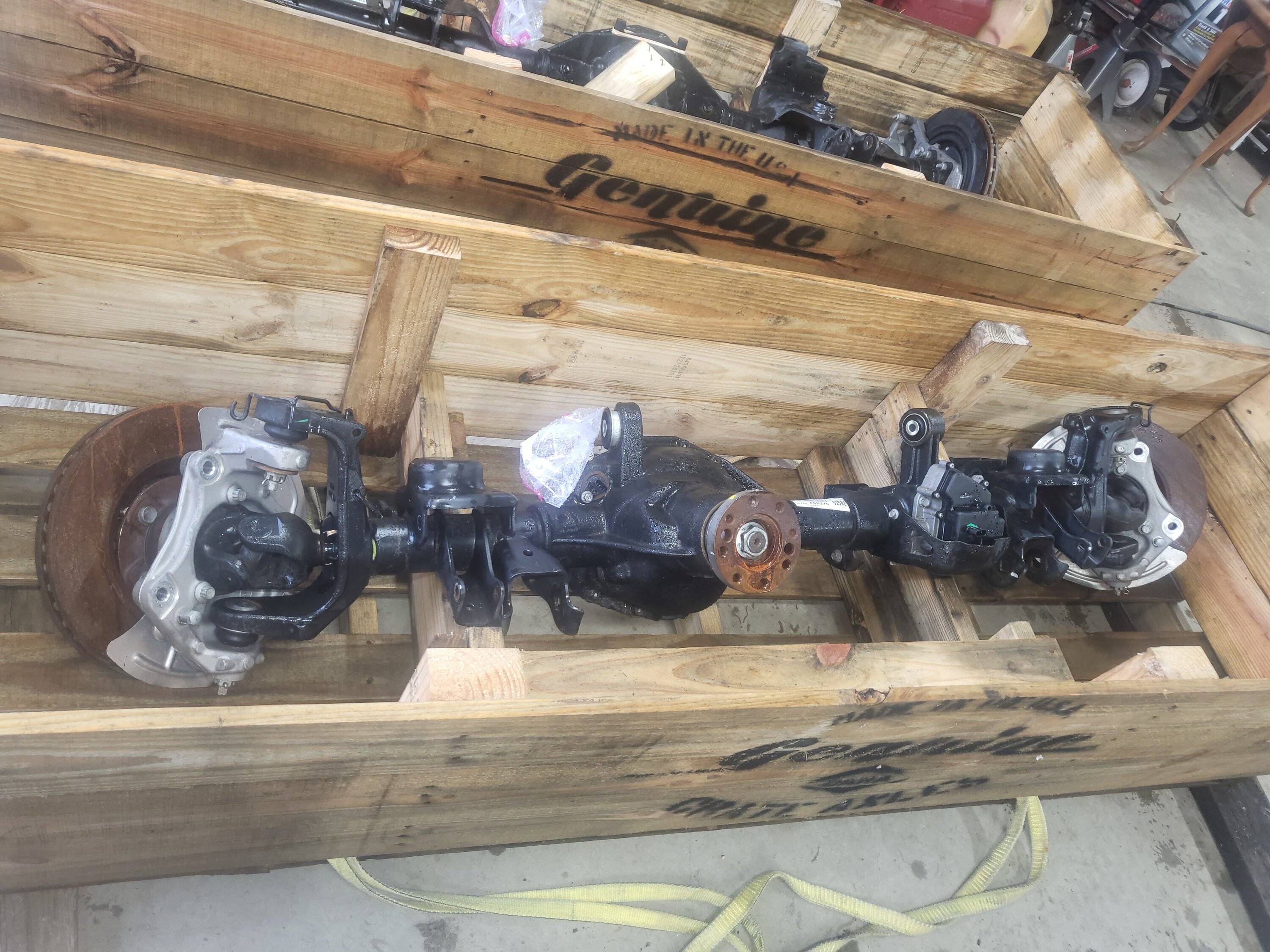 Jeep Gladiator I Scored Some Semi Built Axles 20230129_114827