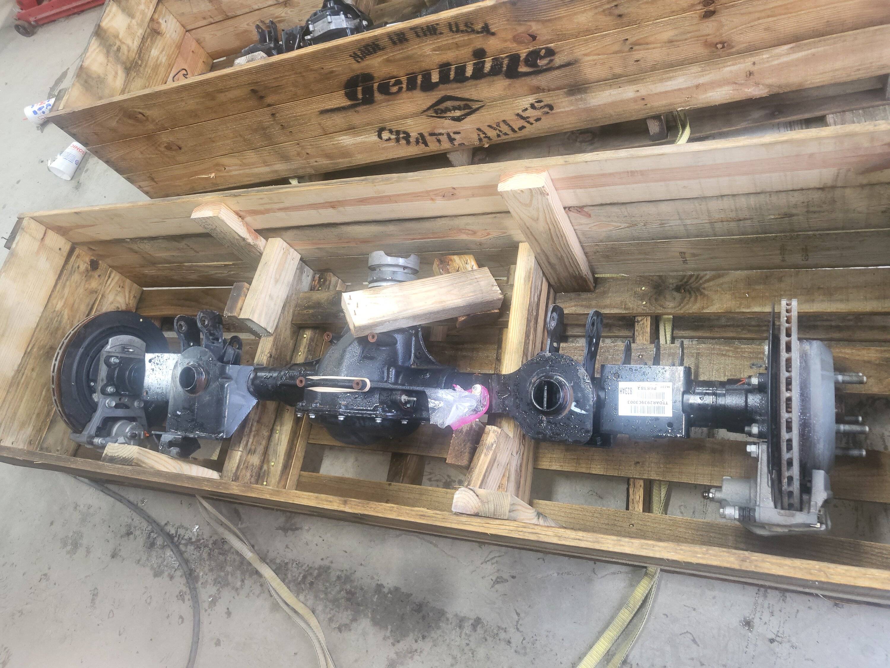 Jeep Gladiator I Scored Some Semi Built Axles 20230129_114925