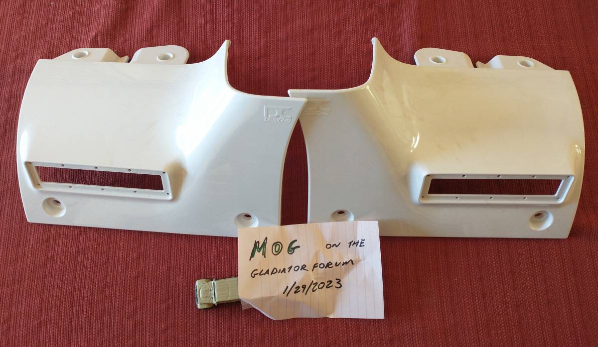 Jeep Gladiator D&C Design Side Light Cowl Panels (JT&JL) Unpainted DCpanels1-mo