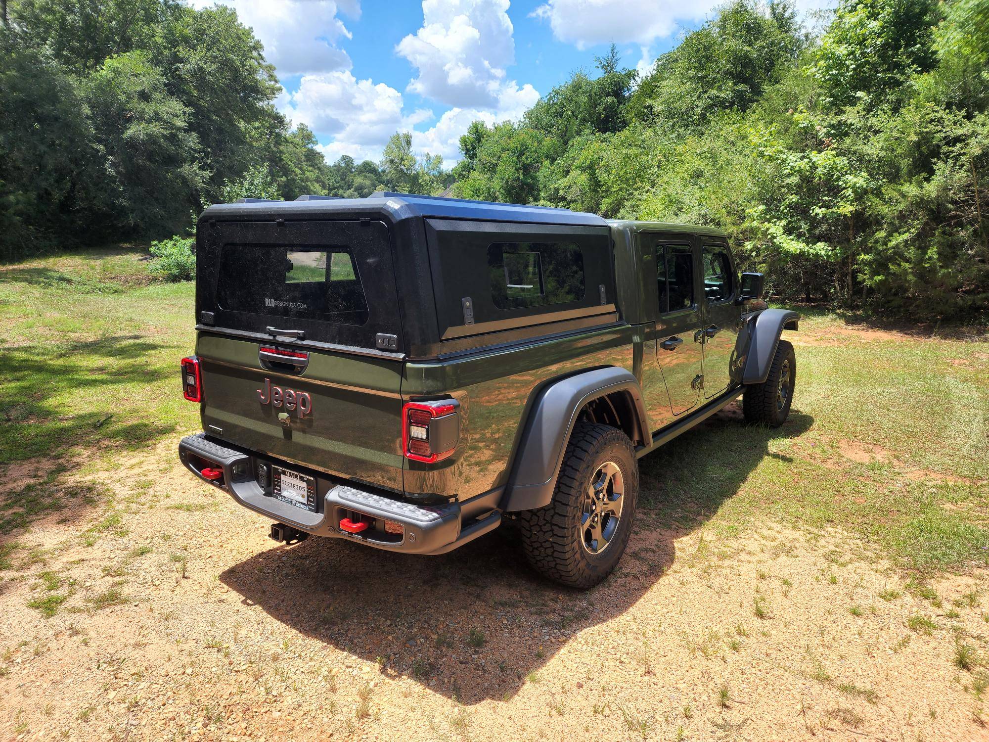 Jeep Gladiator RLD Stainless Bed Cap with sliding windows (Half Price)! 20220706_115132