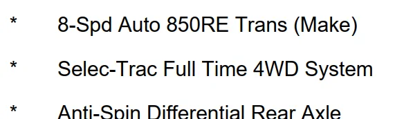 Jeep Gladiator Finding a Selec-Trac In Stock? 1675224427723