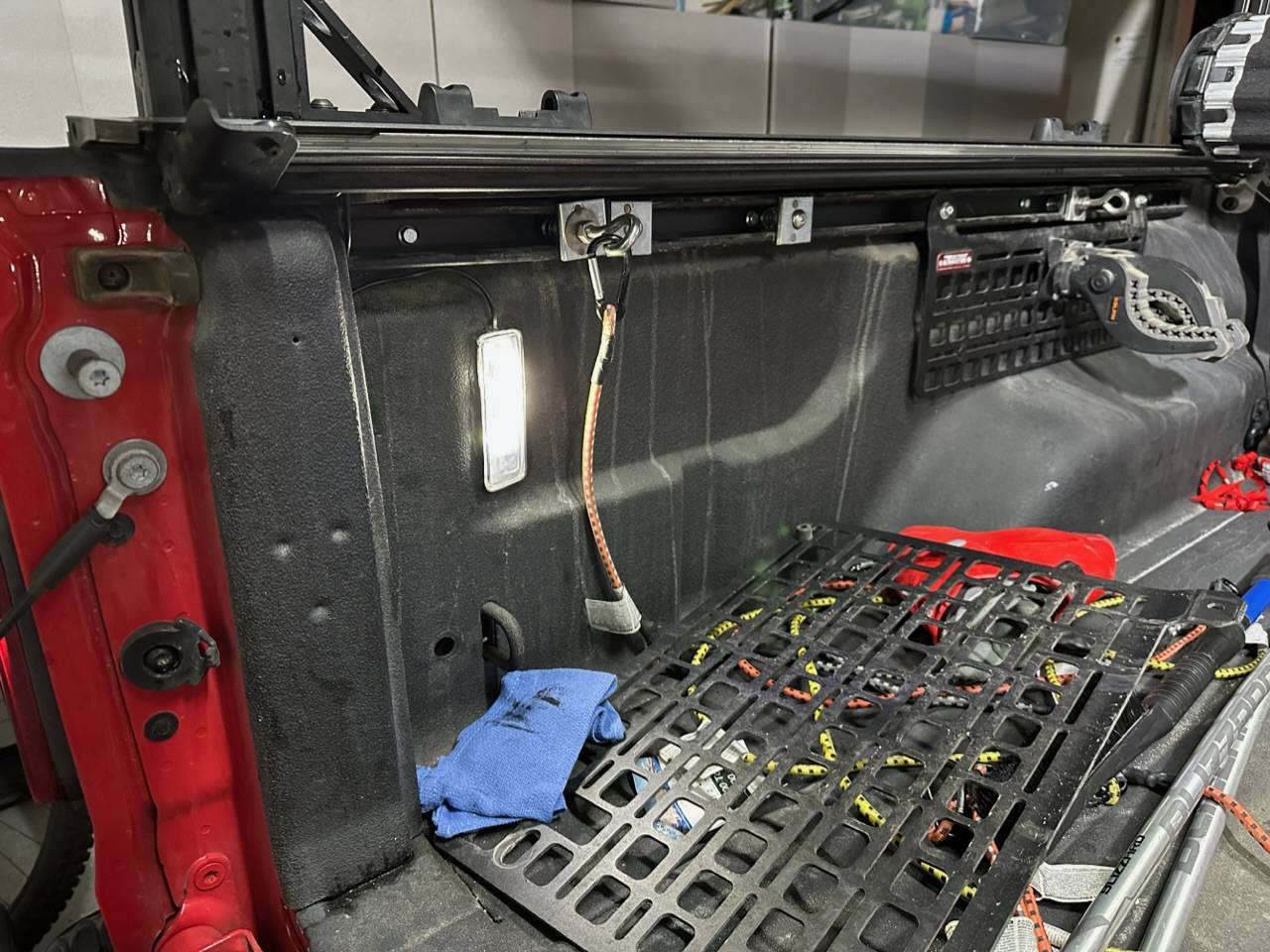 Jeep Gladiator Nilight LED Bed Light Strip Install 6836073D-D764-42FE-AB49-88060AD7E1B5