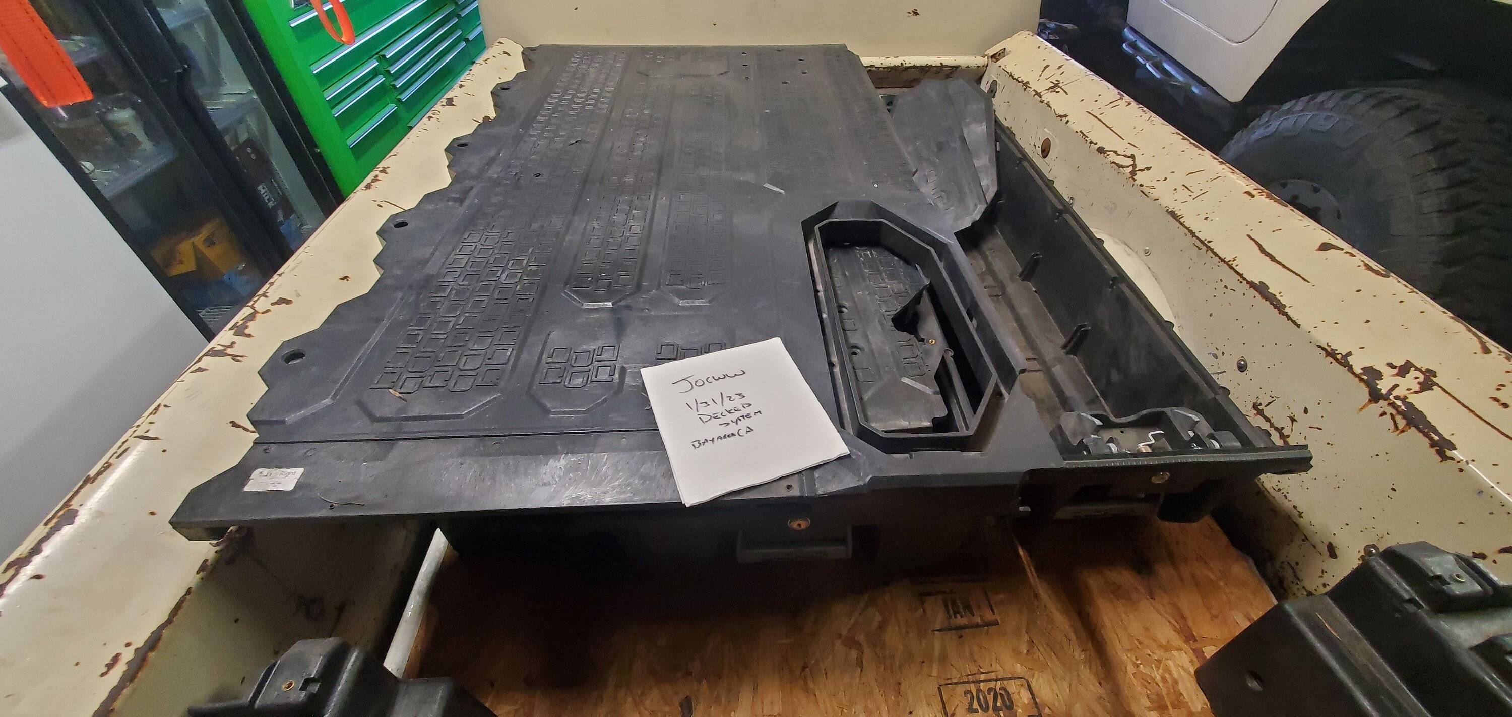 Jeep Gladiator FS/FT decked system $800 20230131_173658