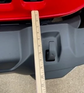 Jeep Gladiator How far does your Front Bumper Stick out? bumper