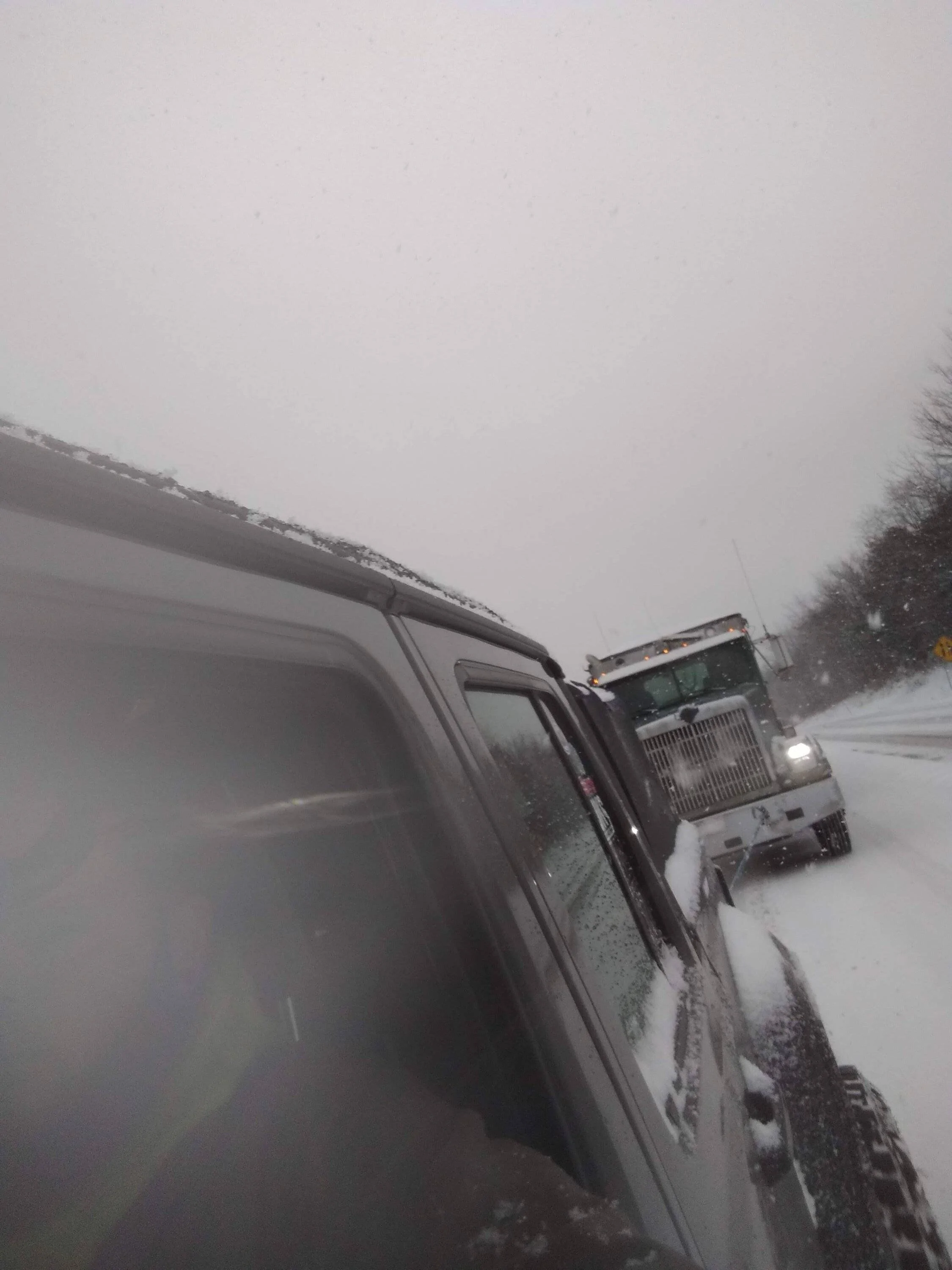Jeep Gladiator Jeep Crew Saves The Icy/Snowy Day: Helps Pull Drivers Stuck on Interstate 20 IMG_20221222_114151775