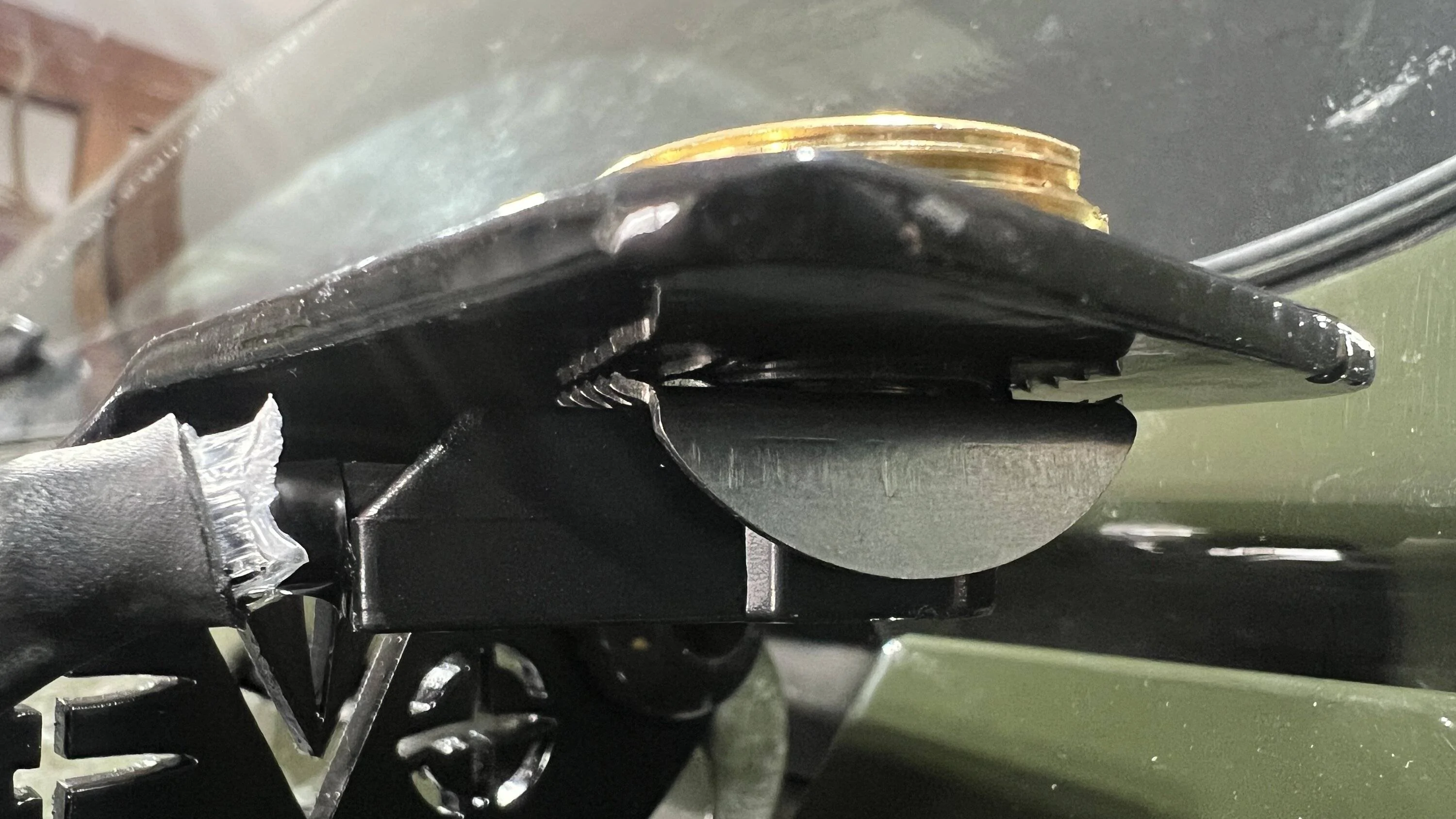 Jeep Gladiator GMRS / CB antenna locations - near A pillar or mid point on hood IMG_9883