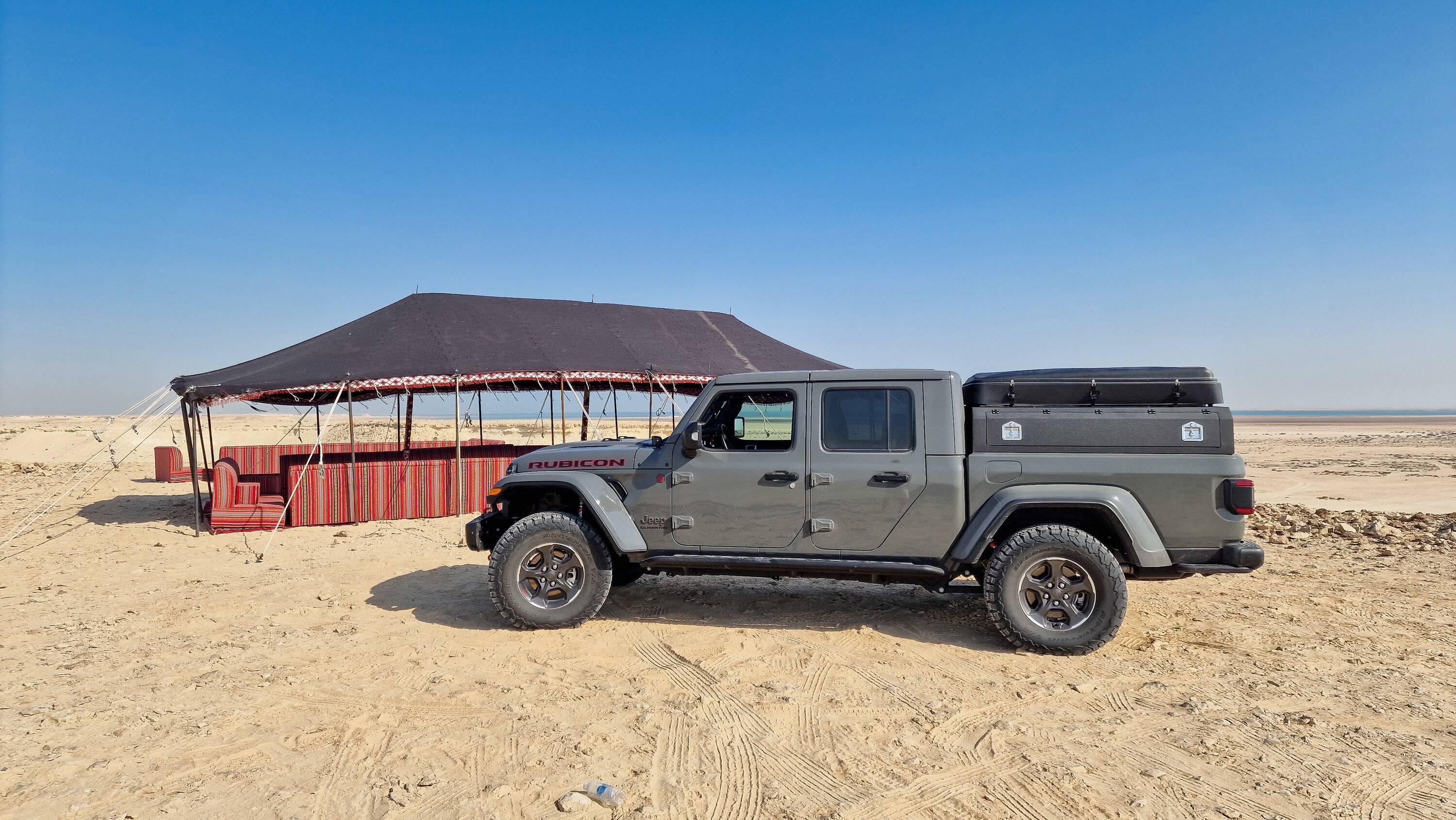 Jeep Gladiator Rooftop tent and mpg 20221203_091642