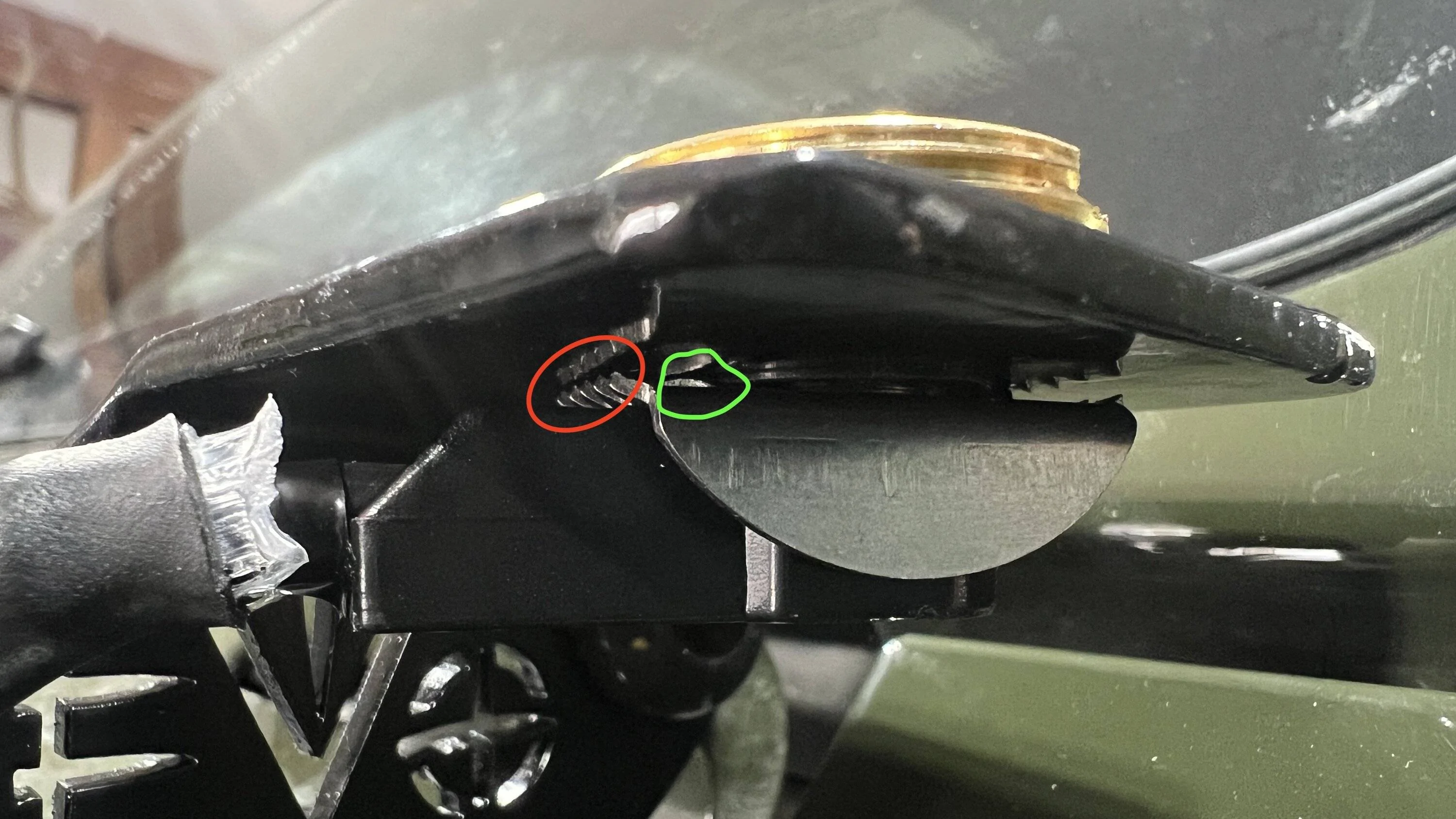 Jeep Gladiator GMRS / CB antenna locations - near A pillar or mid point on hood IMG_9883 copy