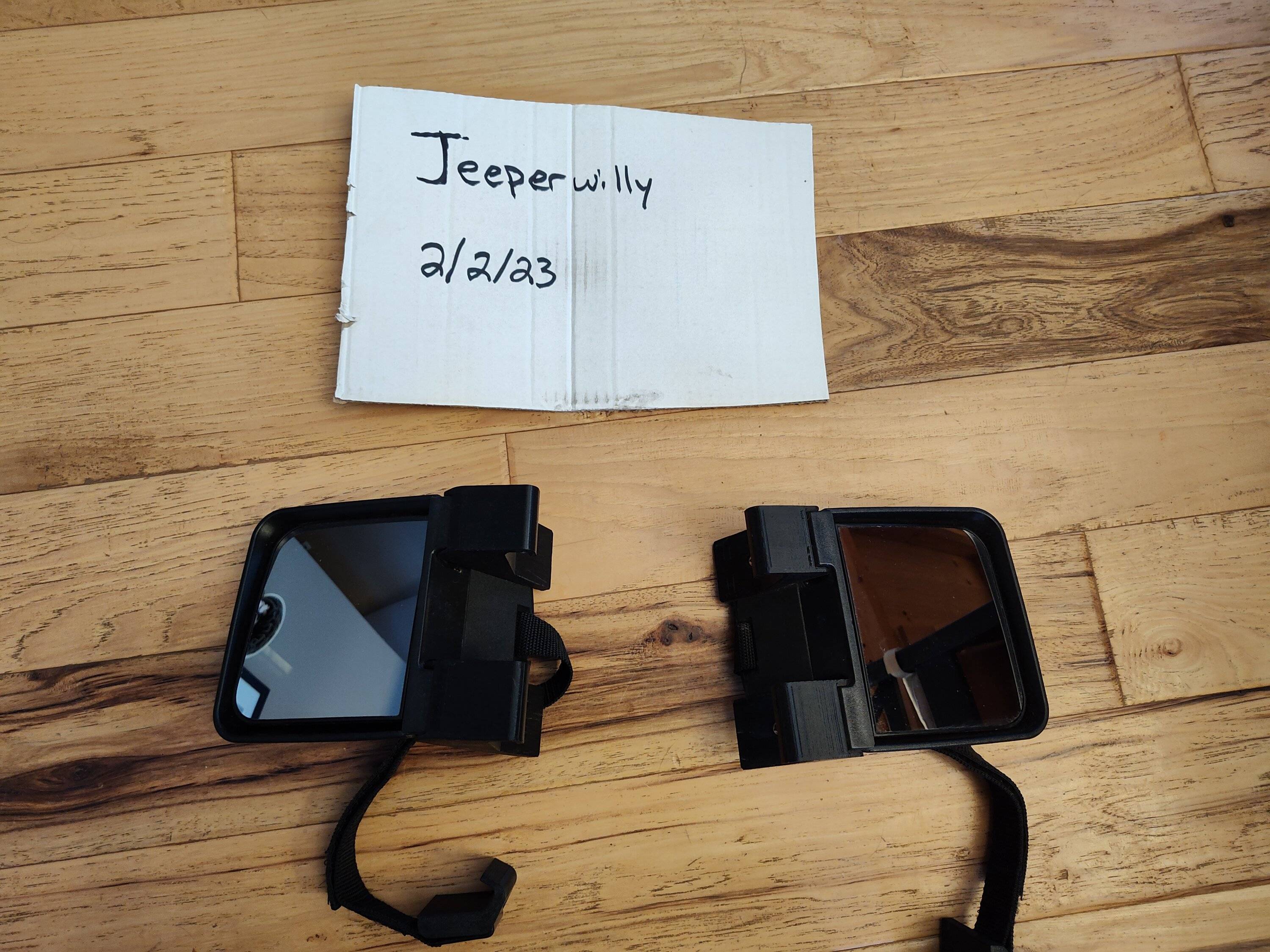 Jeep Gladiator Rampage Mirrors with Thorn-Engineering JT Adapters IMG_20230202_164525354