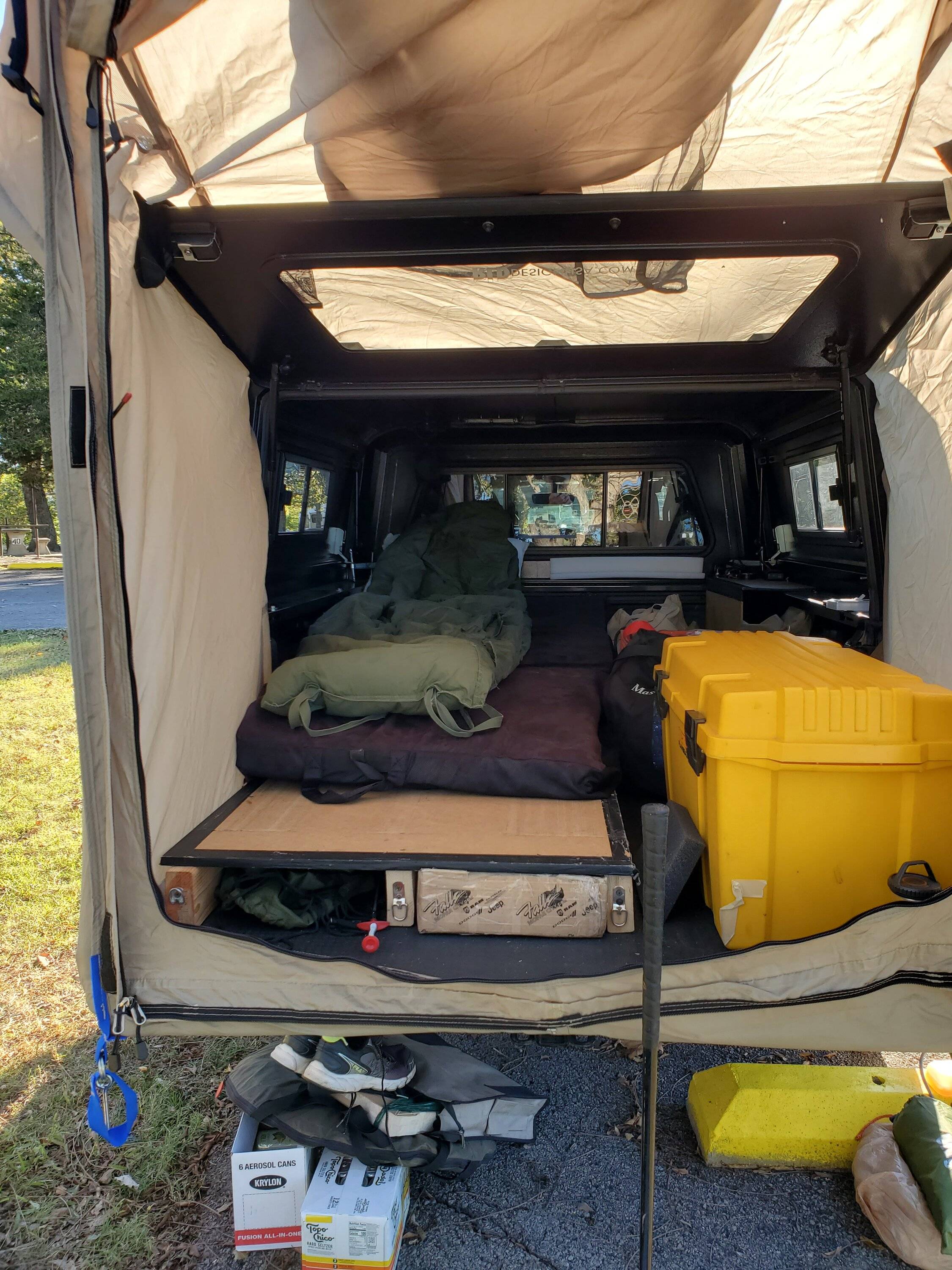 Jeep Gladiator Gladiator Expedition Rigs Camper Inside