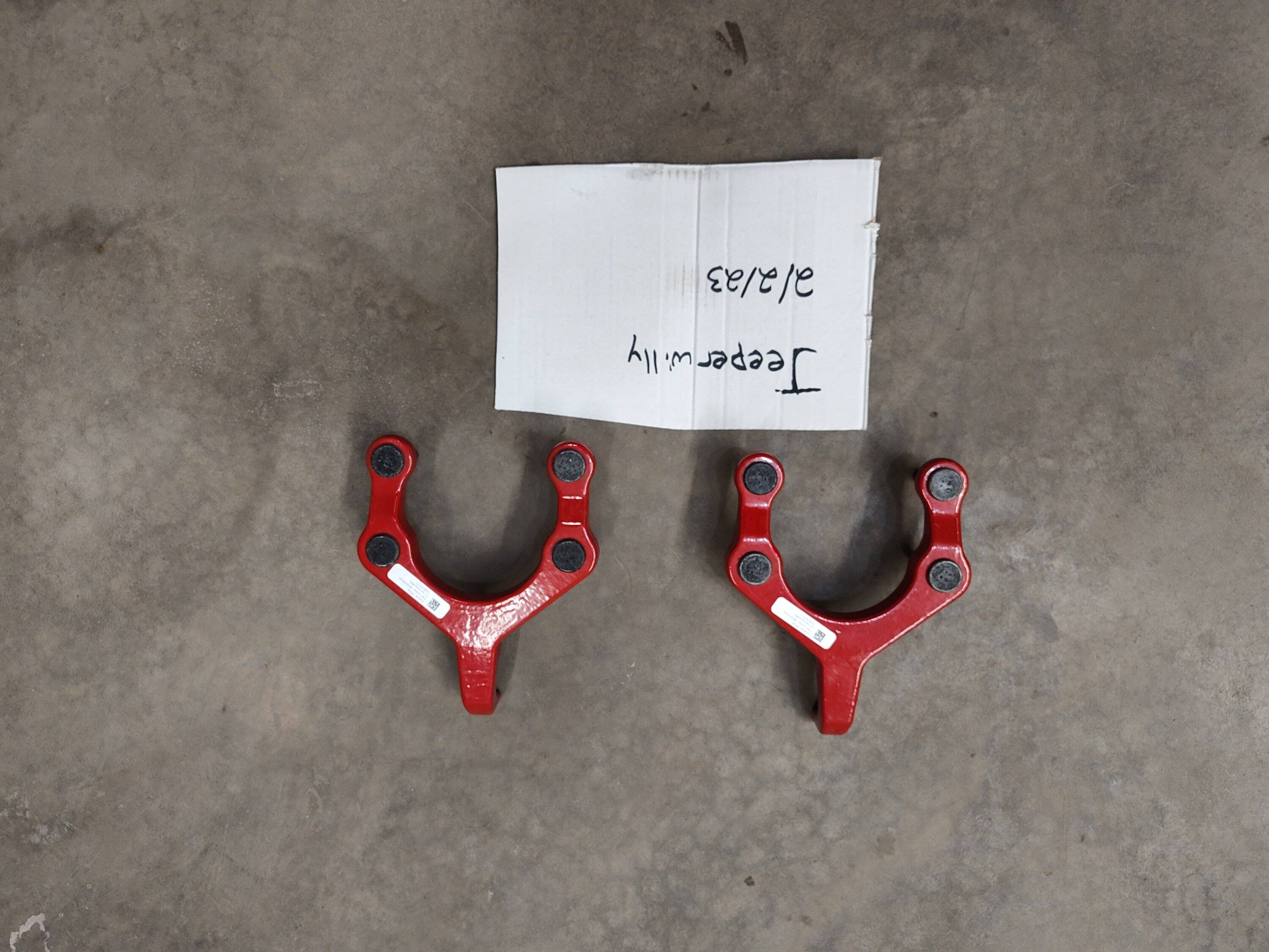 Jeep Gladiator Pile O' Tow Hooks IMG_20230202_164614339