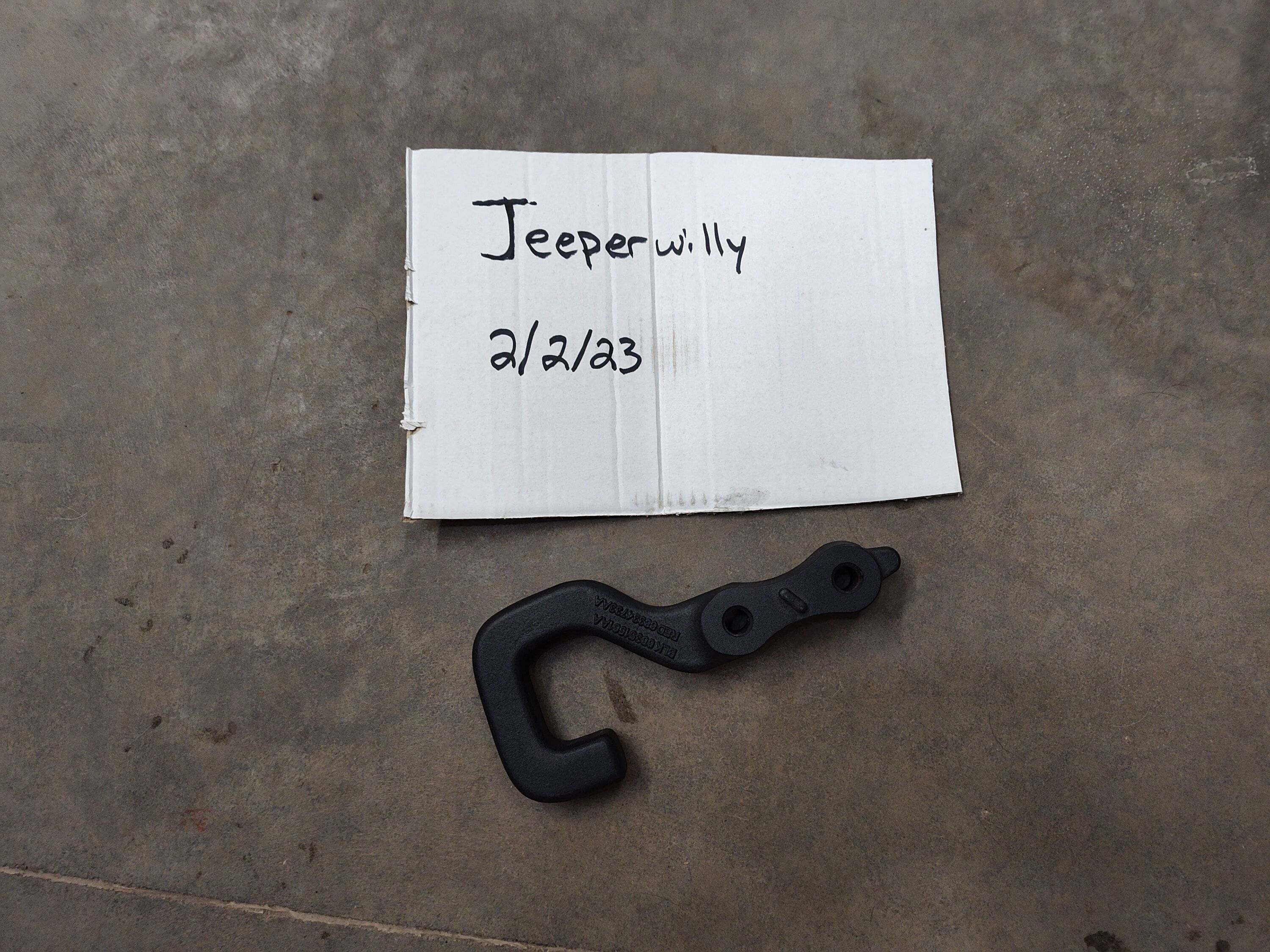 Jeep Gladiator Pile O' Tow Hooks IMG_20230202_164640348