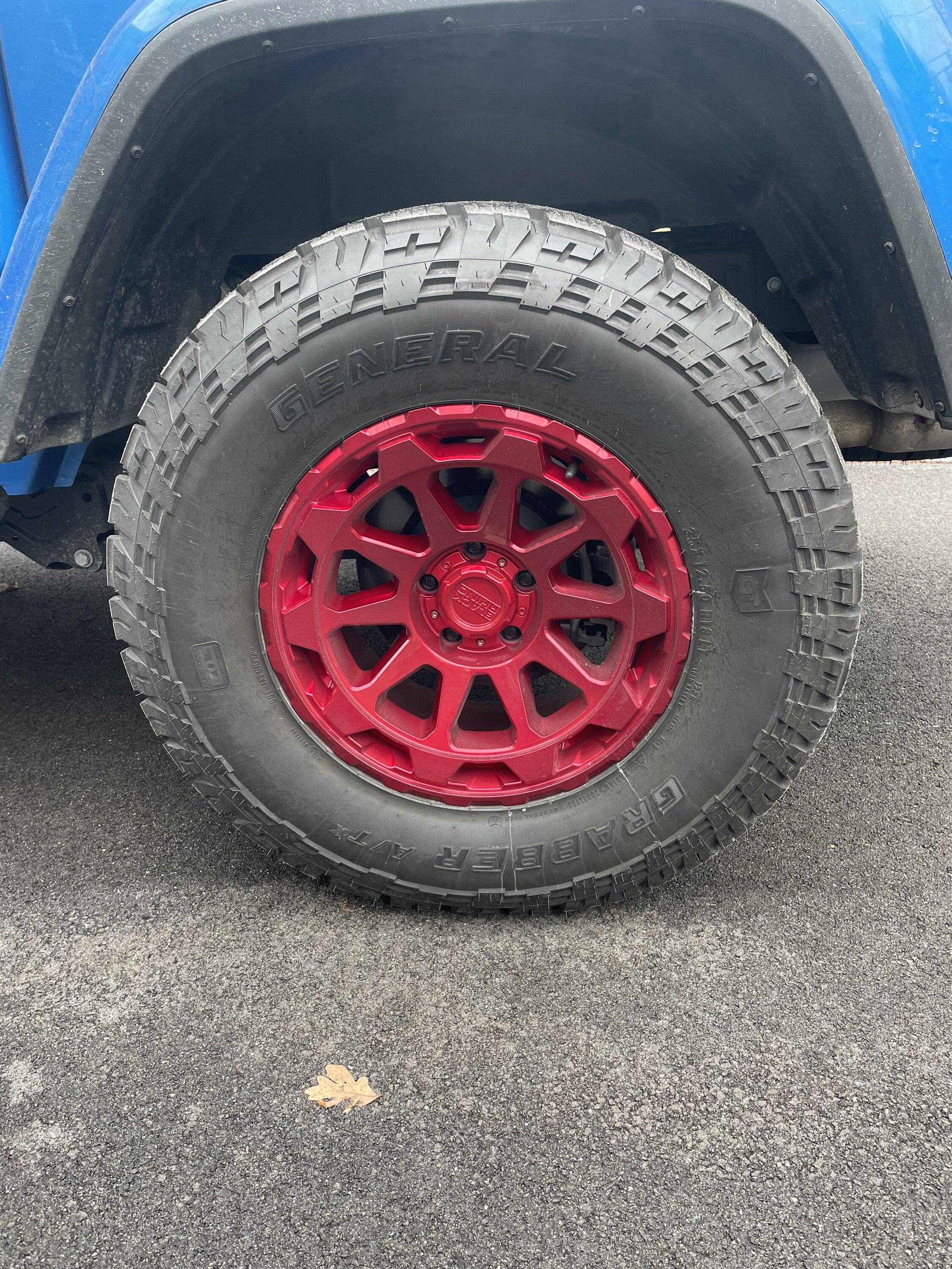 Jeep Gladiator 35x12.50r18 general grabber atx and 18x9 black rhino wheels 77D3A024-F186-4C6A-A96C-28C0599B4BAC
