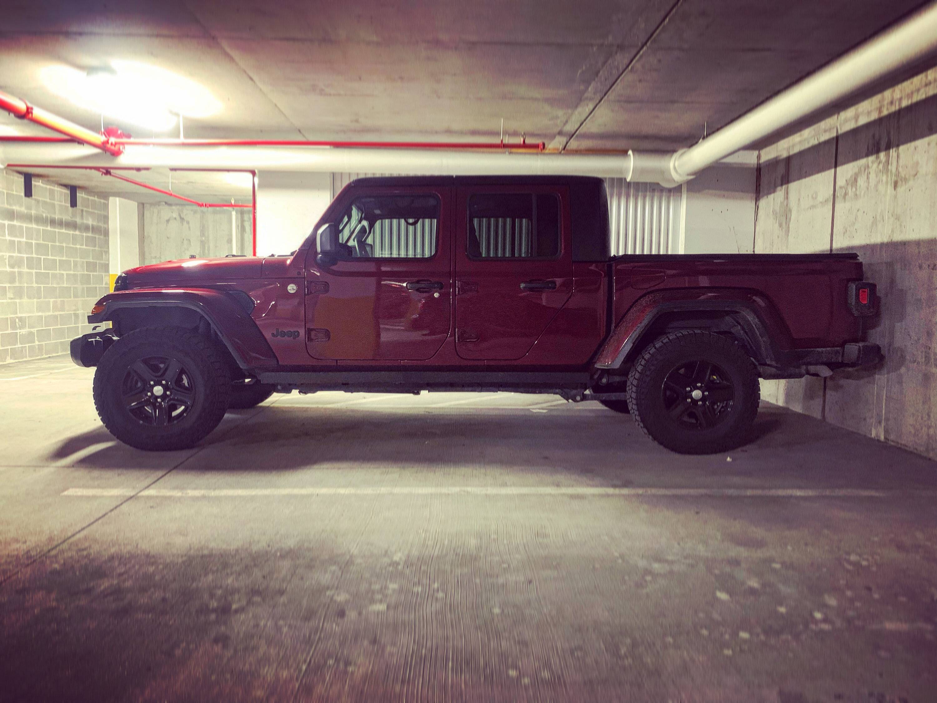 Jeep Gladiator Sport S Level: RC Spacer 2.5" vs Teraflex 1.5" 543BAC77-8EB9-4256-B654-883216B74946