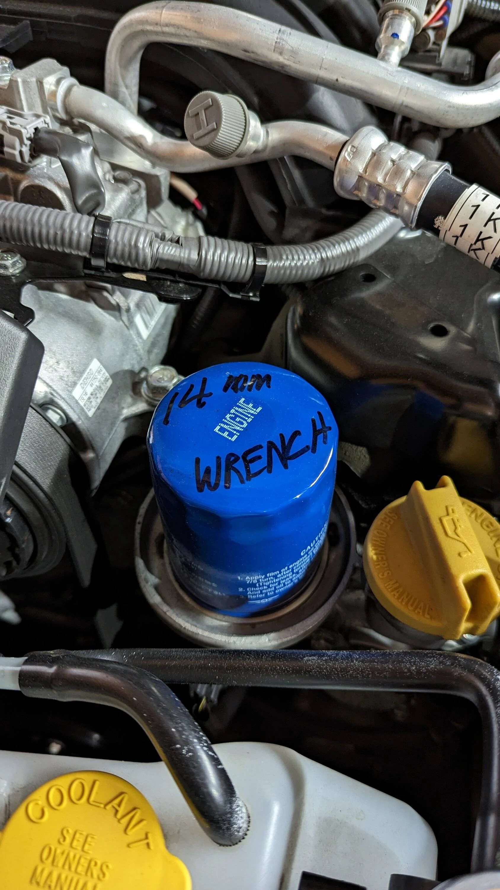 Jeep Gladiator Dealer overfilled oil PXL_20230203_200254800