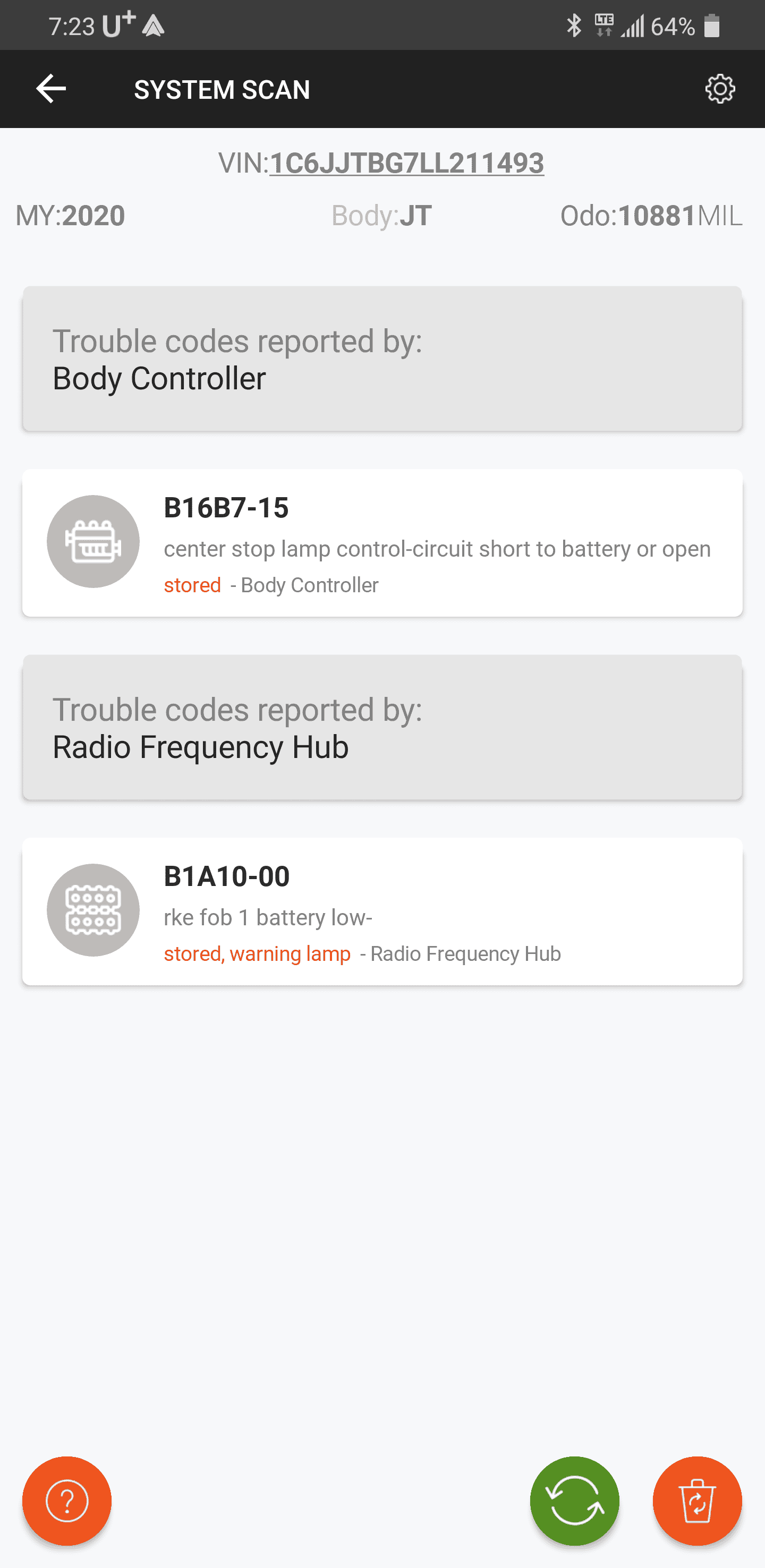 Jeep Gladiator got P0300 misfire code n it's gone after an hour. Capture+_2023-02-04-19-23-11