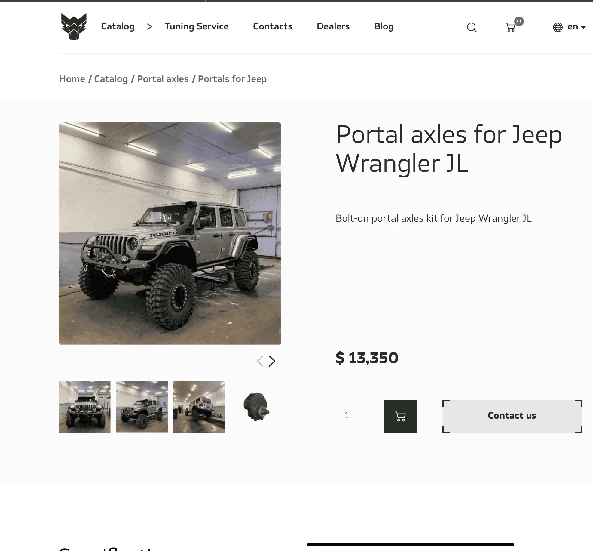 Jeep Gladiator WHOA! Portal Axles for Gladiator look awesome 1675566086738