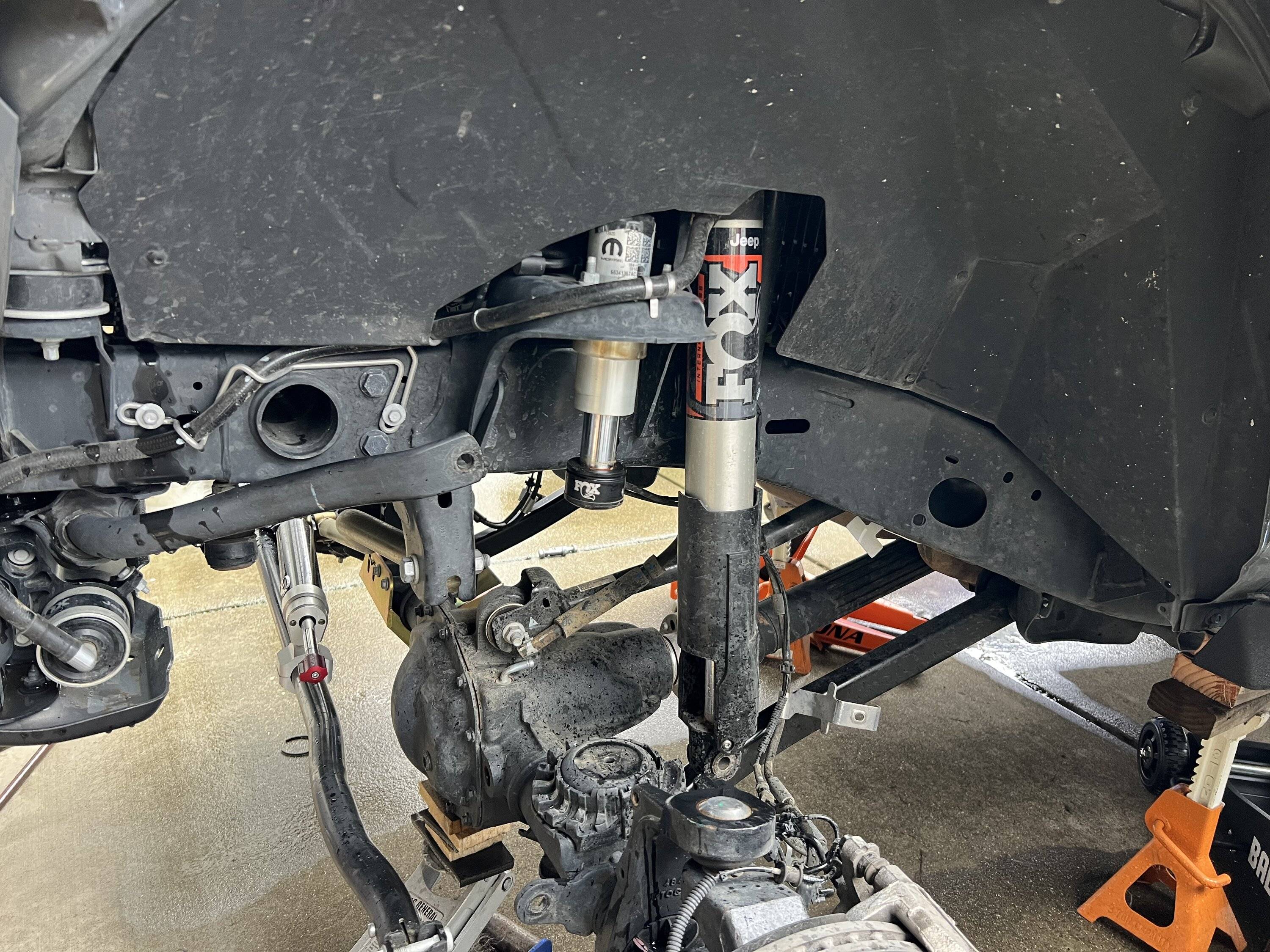 Jeep Gladiator Removing AEV Mojave spacers and factory springs for Clayton/Dobinsons 3B679E05-B560-4D6A-91A5-ECAE936BC8CA