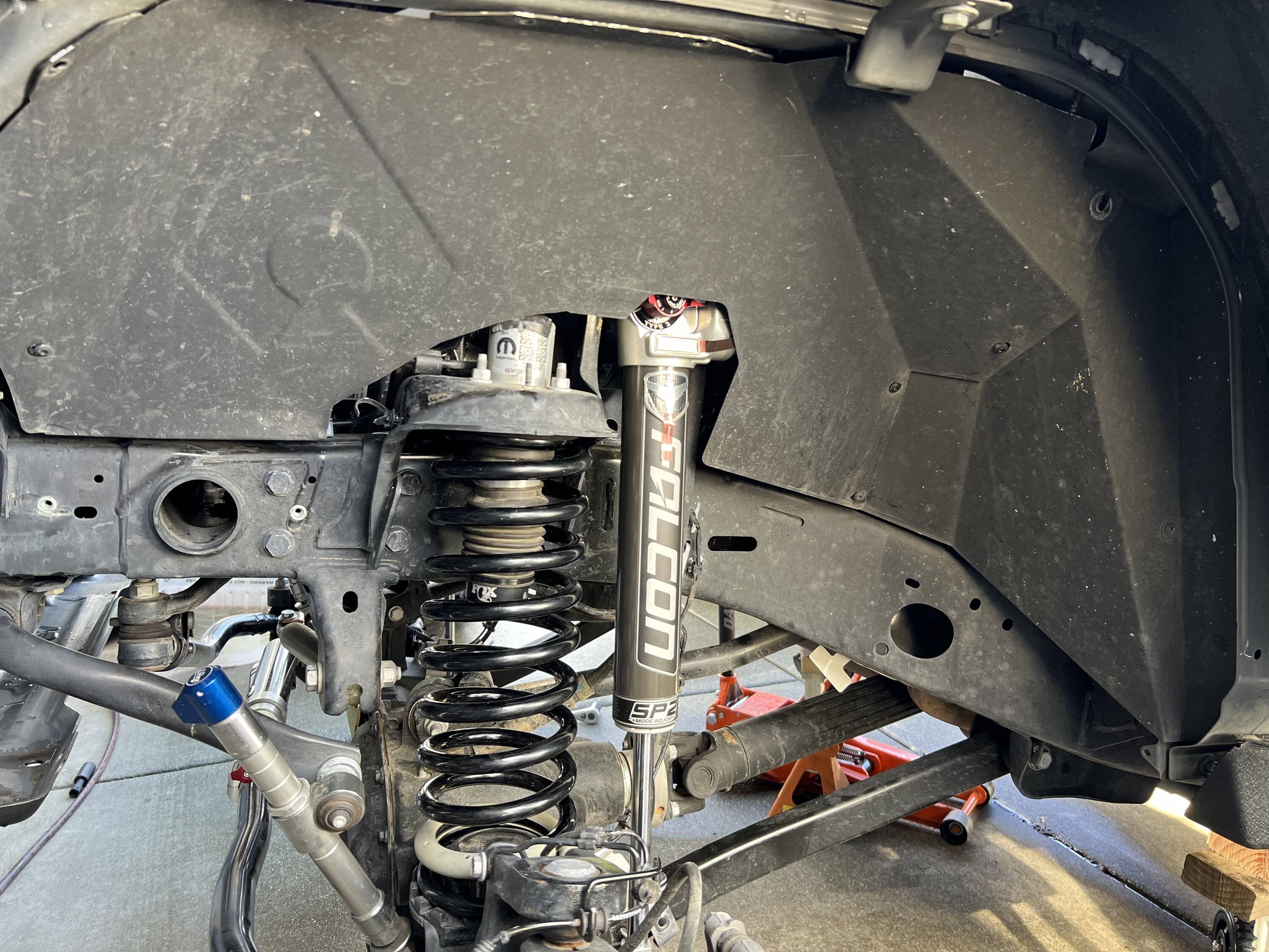 Jeep Gladiator Removing AEV Mojave spacers and factory springs for Clayton/Dobinsons 82FB71BB-8BD3-4FB2-B46A-5D496D0E12AA