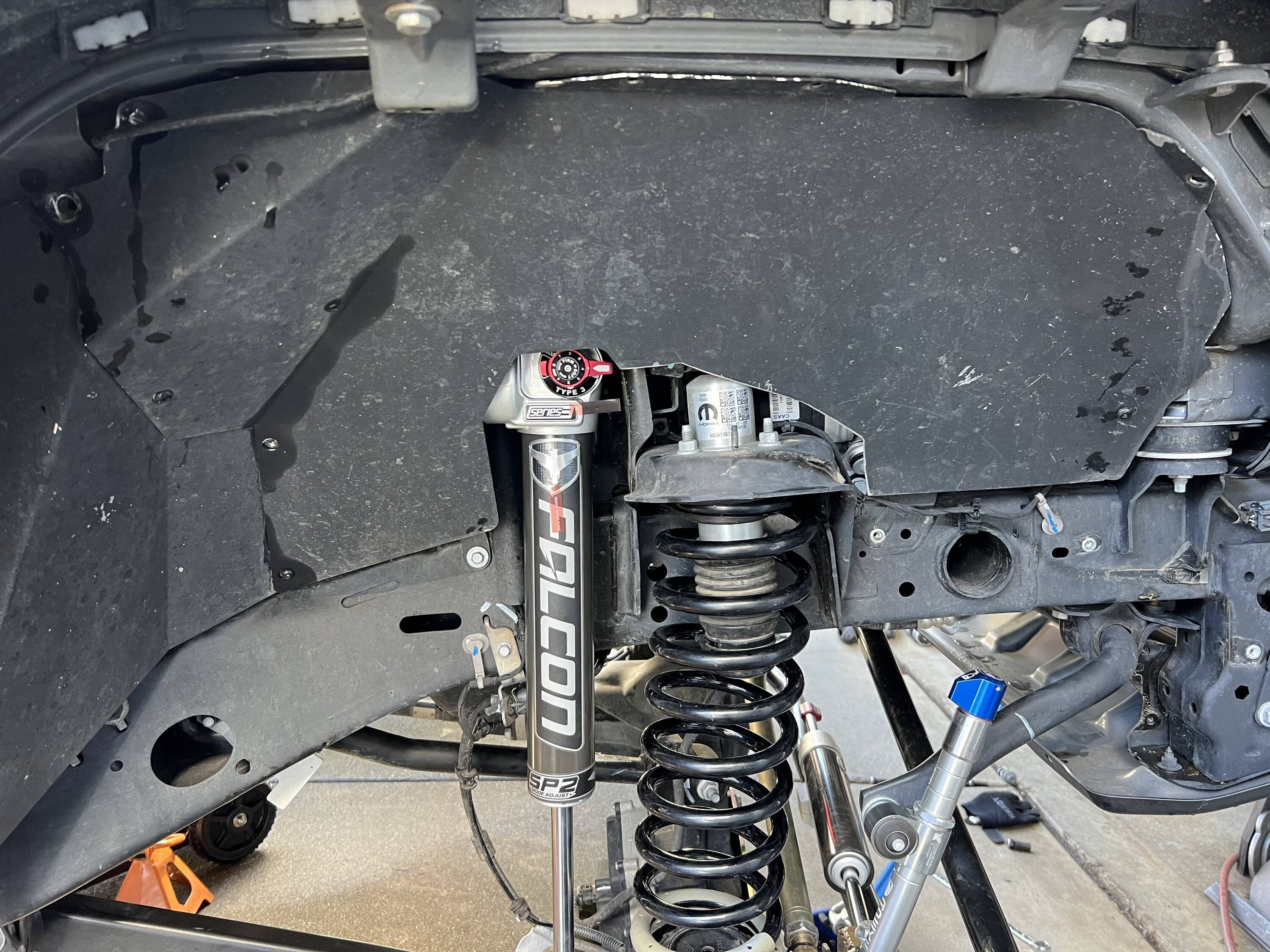 Jeep Gladiator Removing AEV Mojave spacers and factory springs for Clayton/Dobinsons 35E1F6EF-26B1-4BB5-834A-8E784023483A